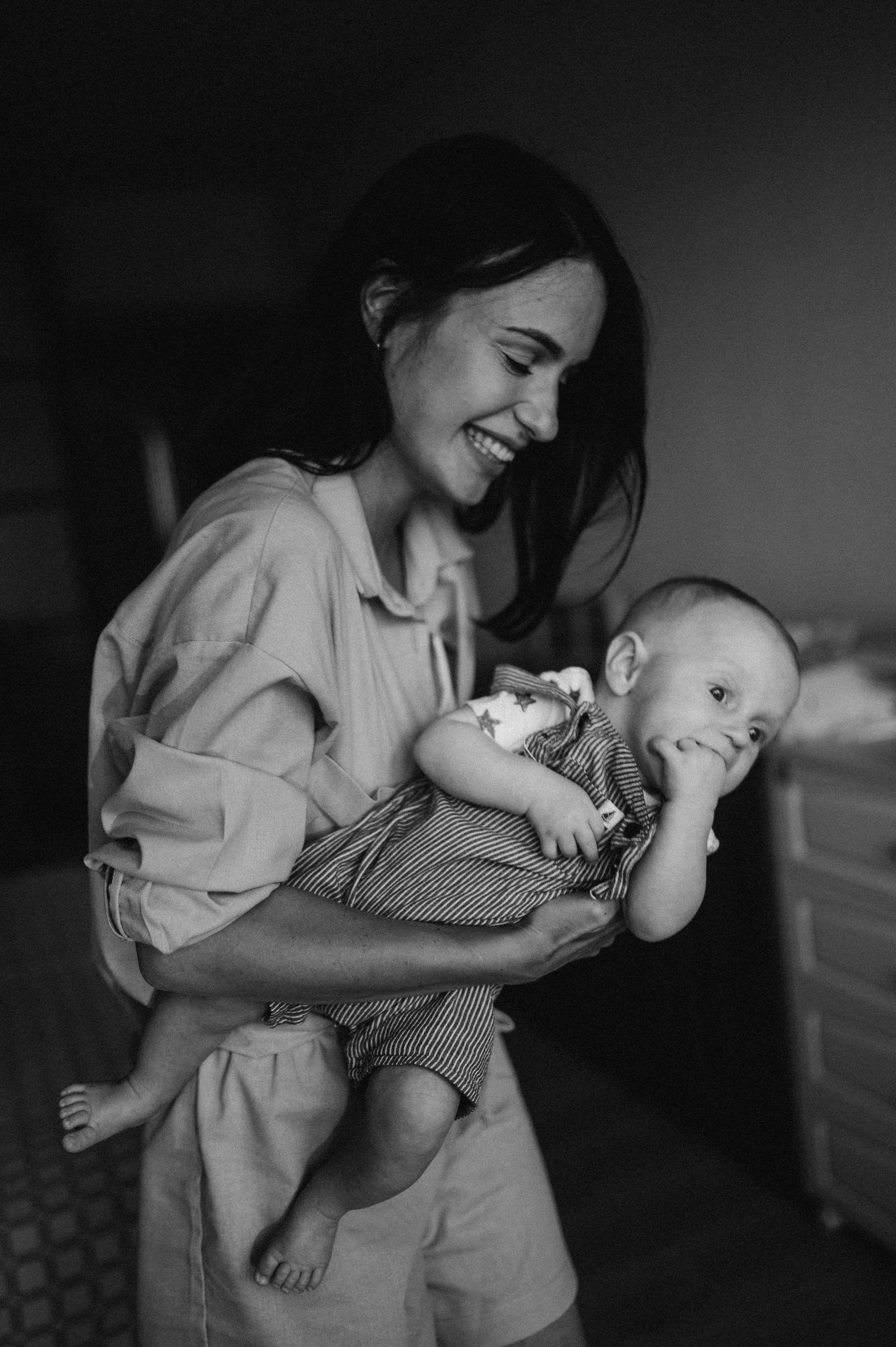 Катюша с семьей, домашняя фотосессия. Фотограф ПИТЕР СПБ Надежда Баранова