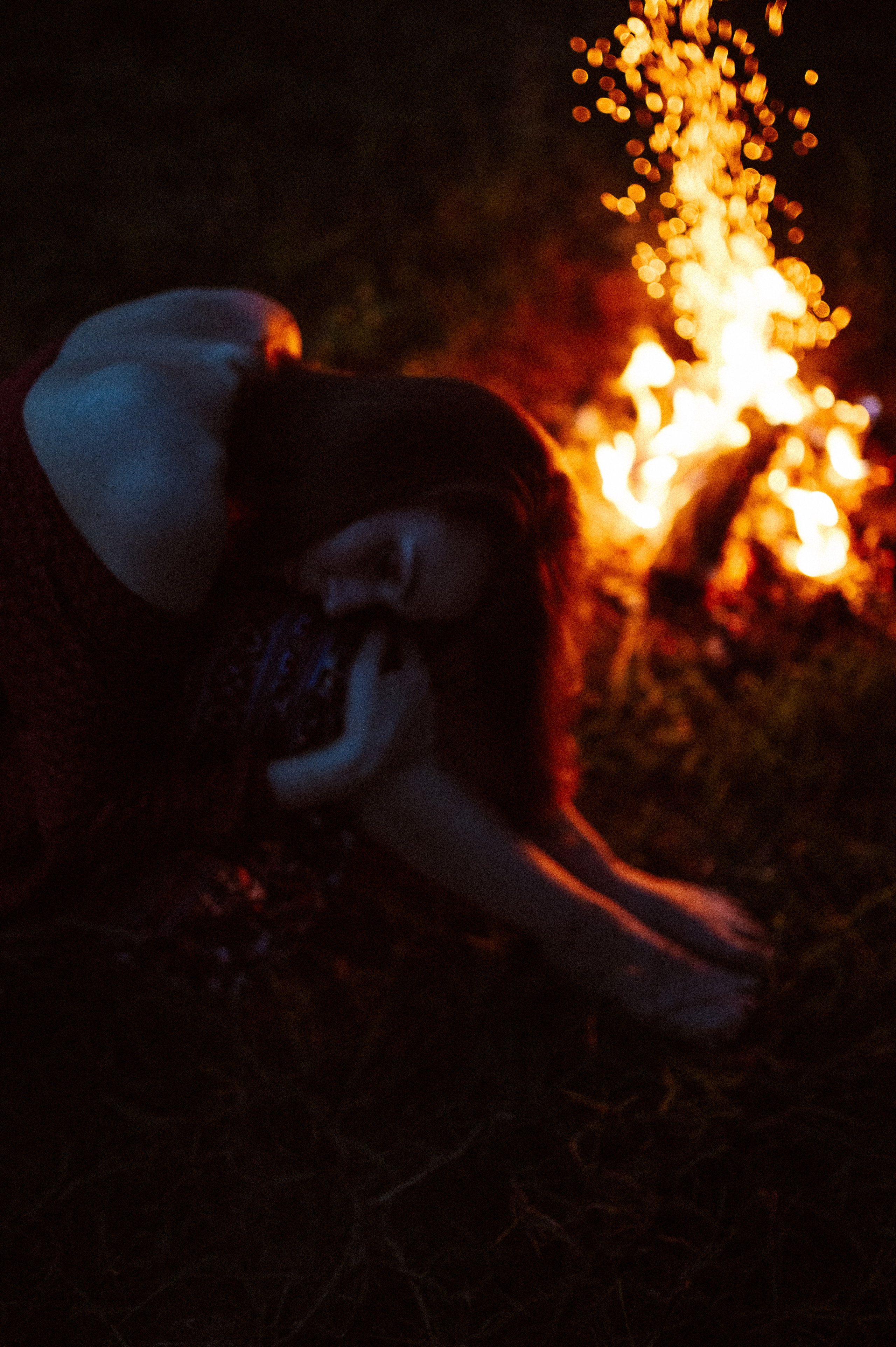 Фотосессия с огнем, Лина. Фотограф ПИТЕР СПБ Надежда Баранова