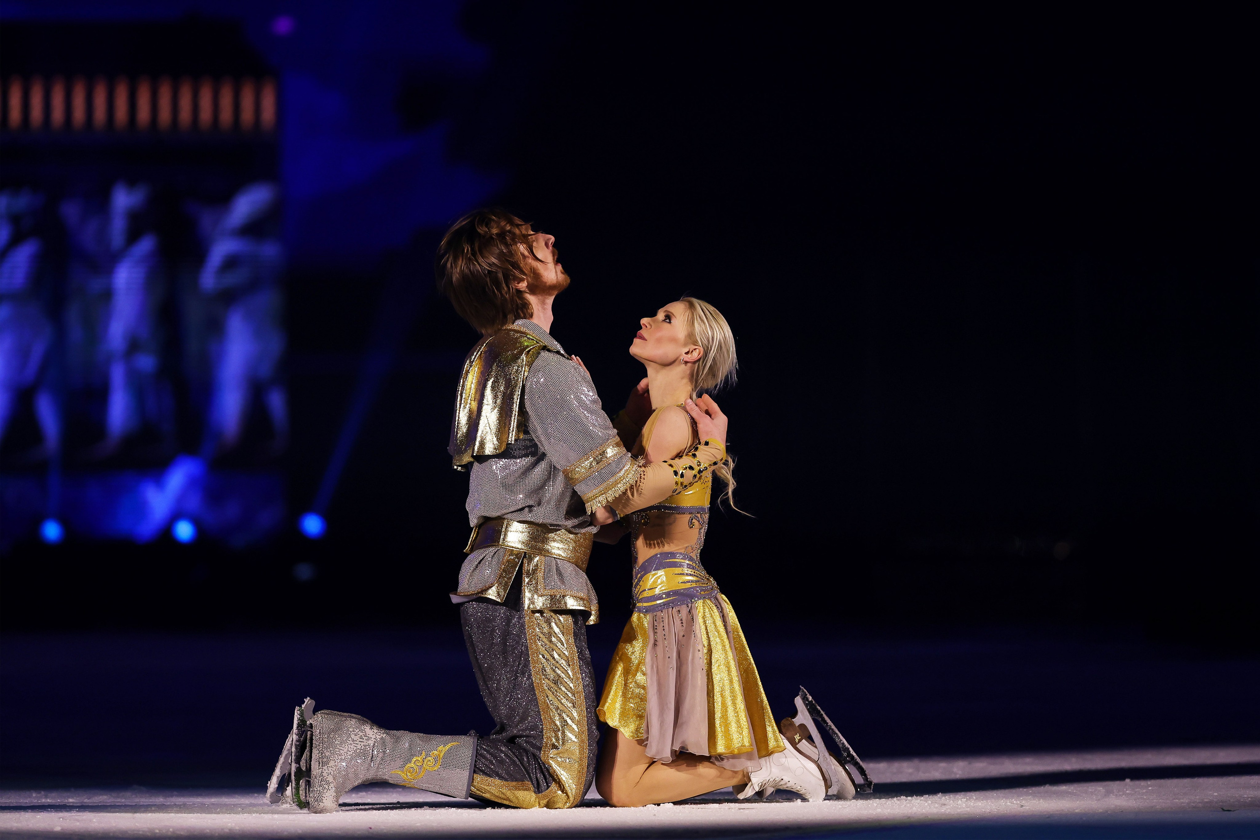 «История любви Шахеризады» шоу на льду 03.01.2024. Спортивный и репортажный фотограф Антон Тереханов