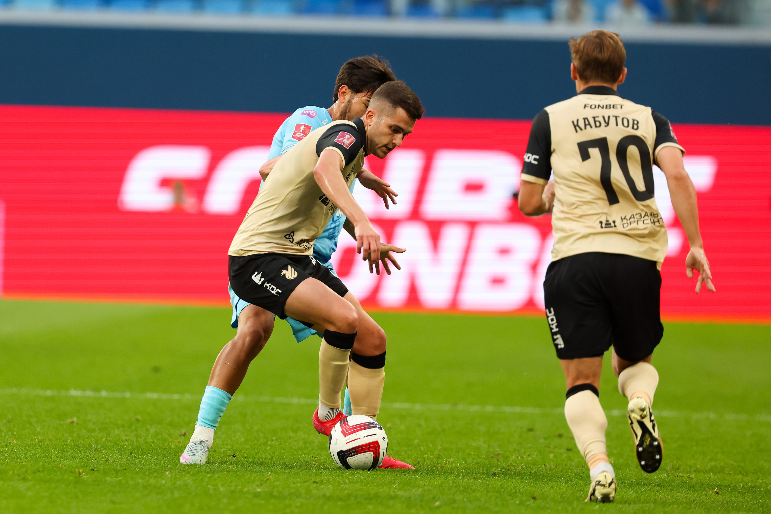 ФК Зенит — ФК Рубин Кубок России 2025/26 12.08.2025. Спортивный и репортажный фотограф Антон Тереханов