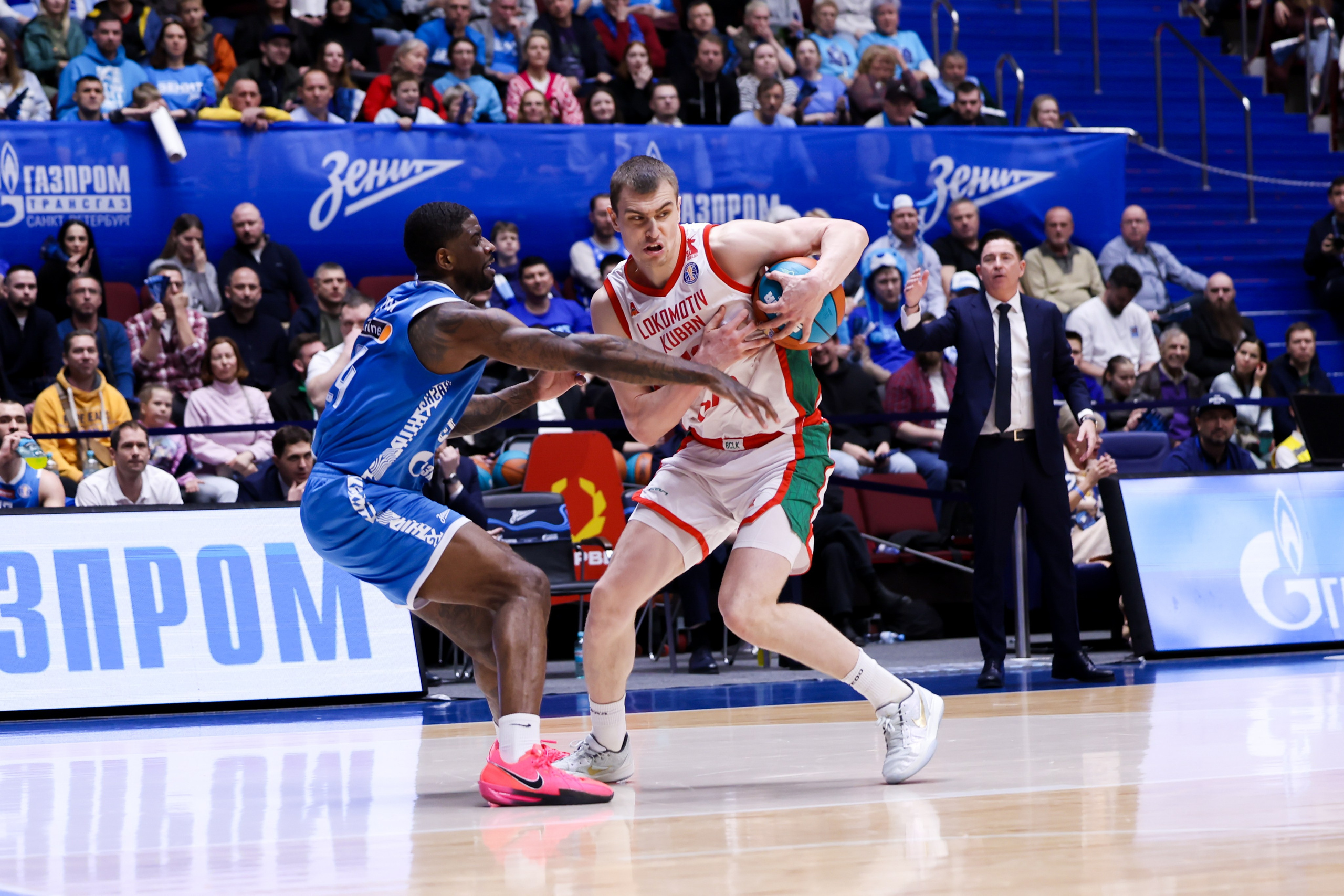 БК Зенит — БК Локомотив-Кубань 07.05.2025. Спортивный и репортажный фотограф Антон Тереханов