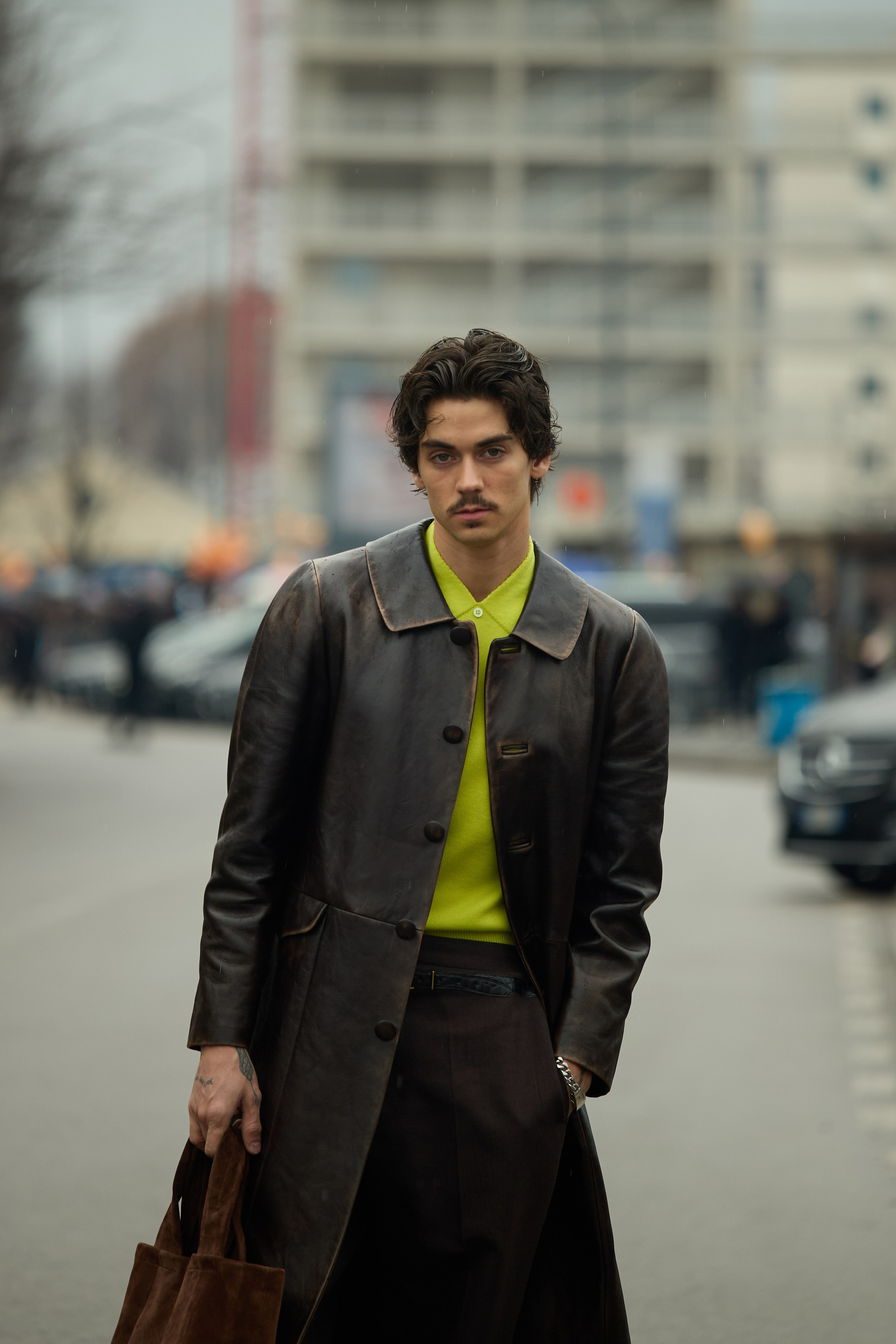 Milan Fashion WeekMens Fall/Winter 25/26 Prada. Photographer in Milan Ivan Goncharov