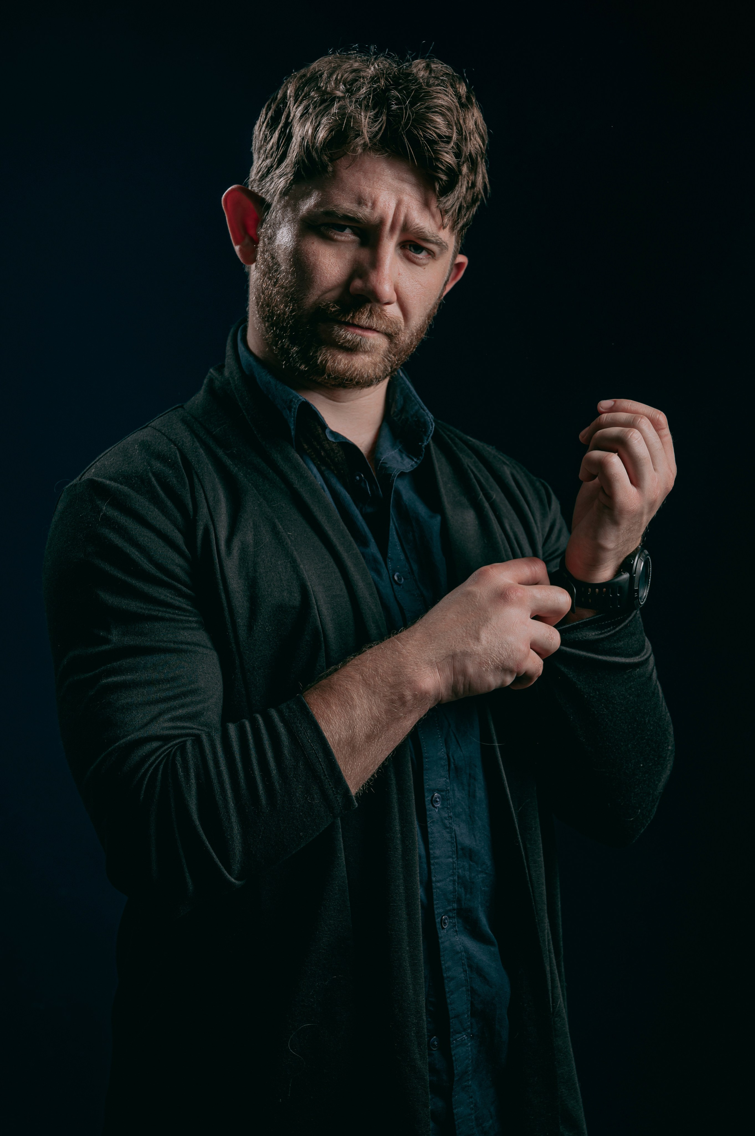 Мужской портрет. Портретный фотограф в Москве Ковалева Валентина