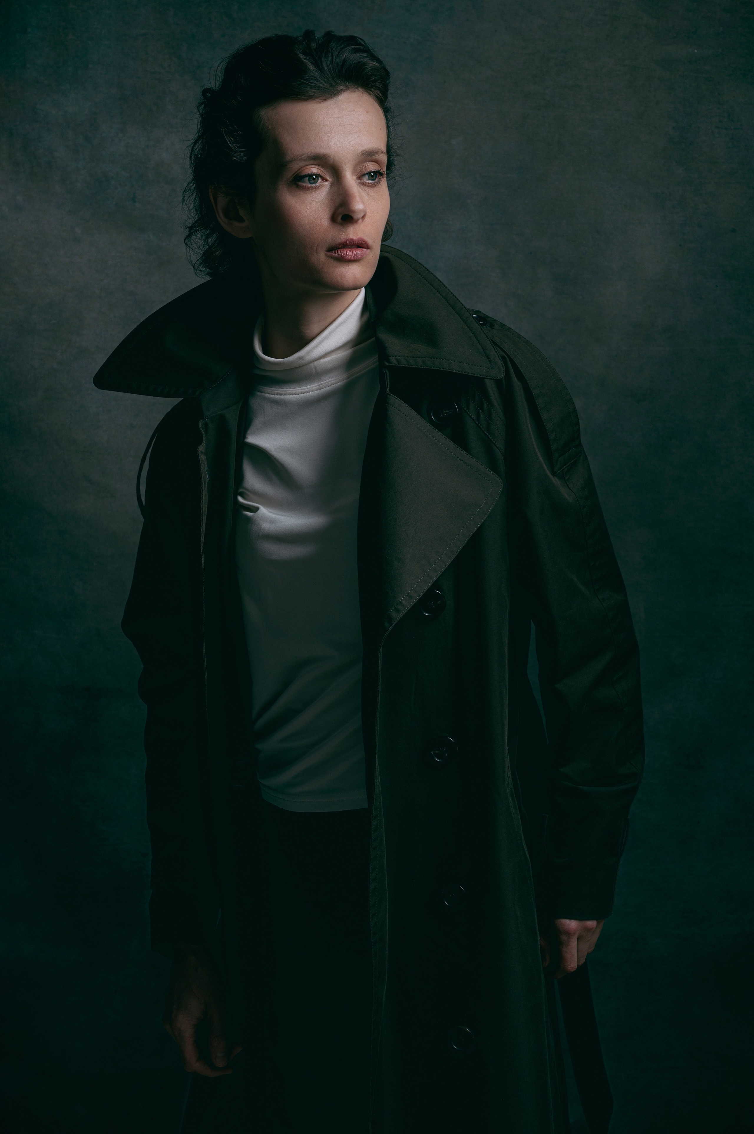 Студийная съемка для актрисы Кристины Каковкиной. Портретный фотограф в Москве Ковалева Валентина