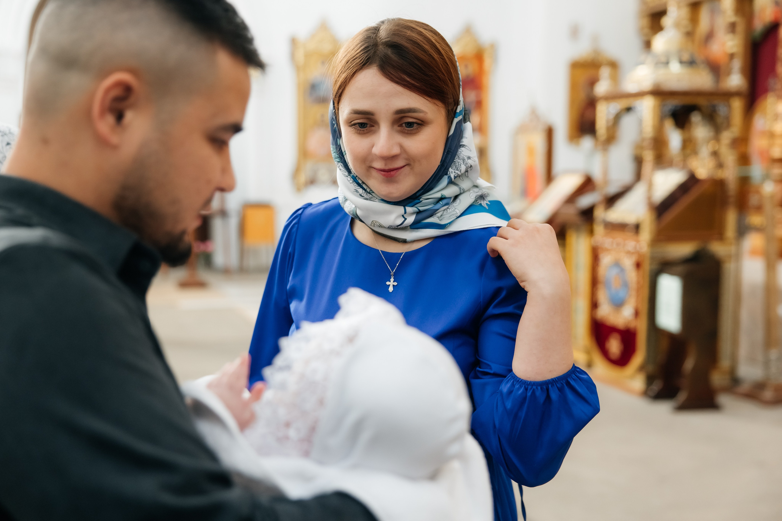 Крещение Мирославы. Храм иконы Божьей Матери «Всех скорбящих Радость». Фотограф ВИКА МЕДУЗА