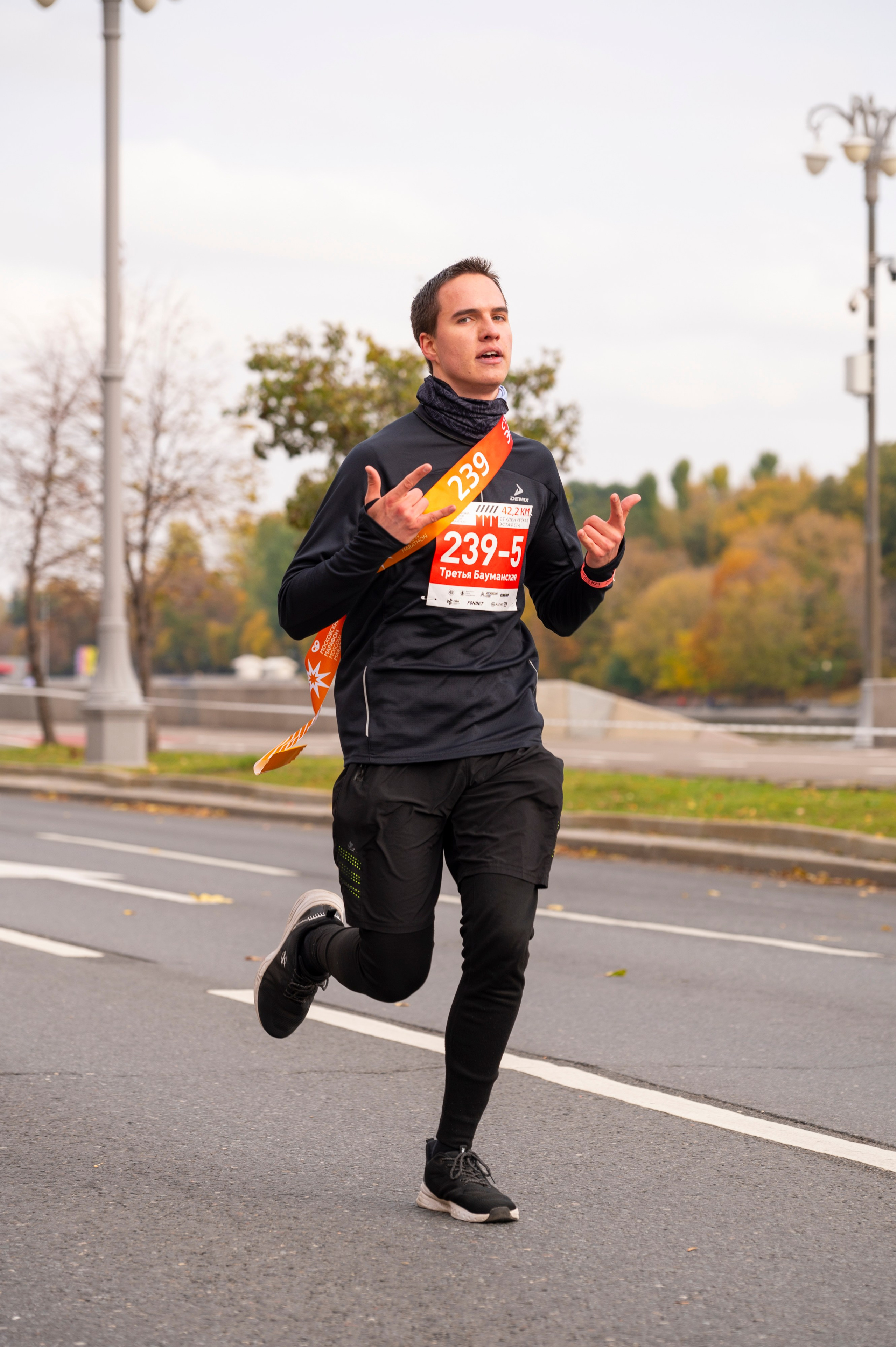 Спортивные мероприятия: Московский марафон 2024. Фотограф Михаил Волков