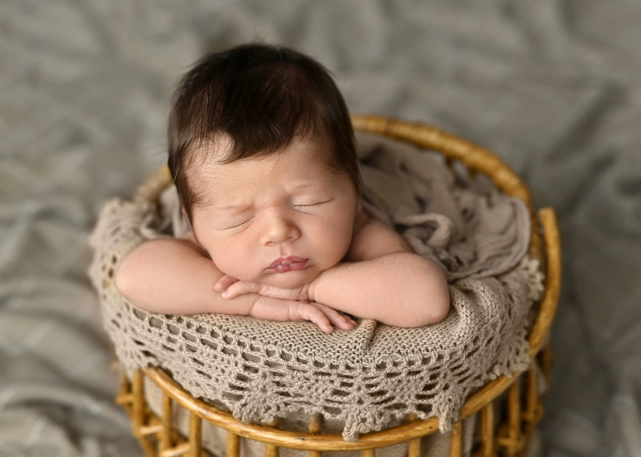 Лайфстайл с элементами ньюборн. Фотограф новорождённых малышей в Краснодаре Татьяна Нагорная