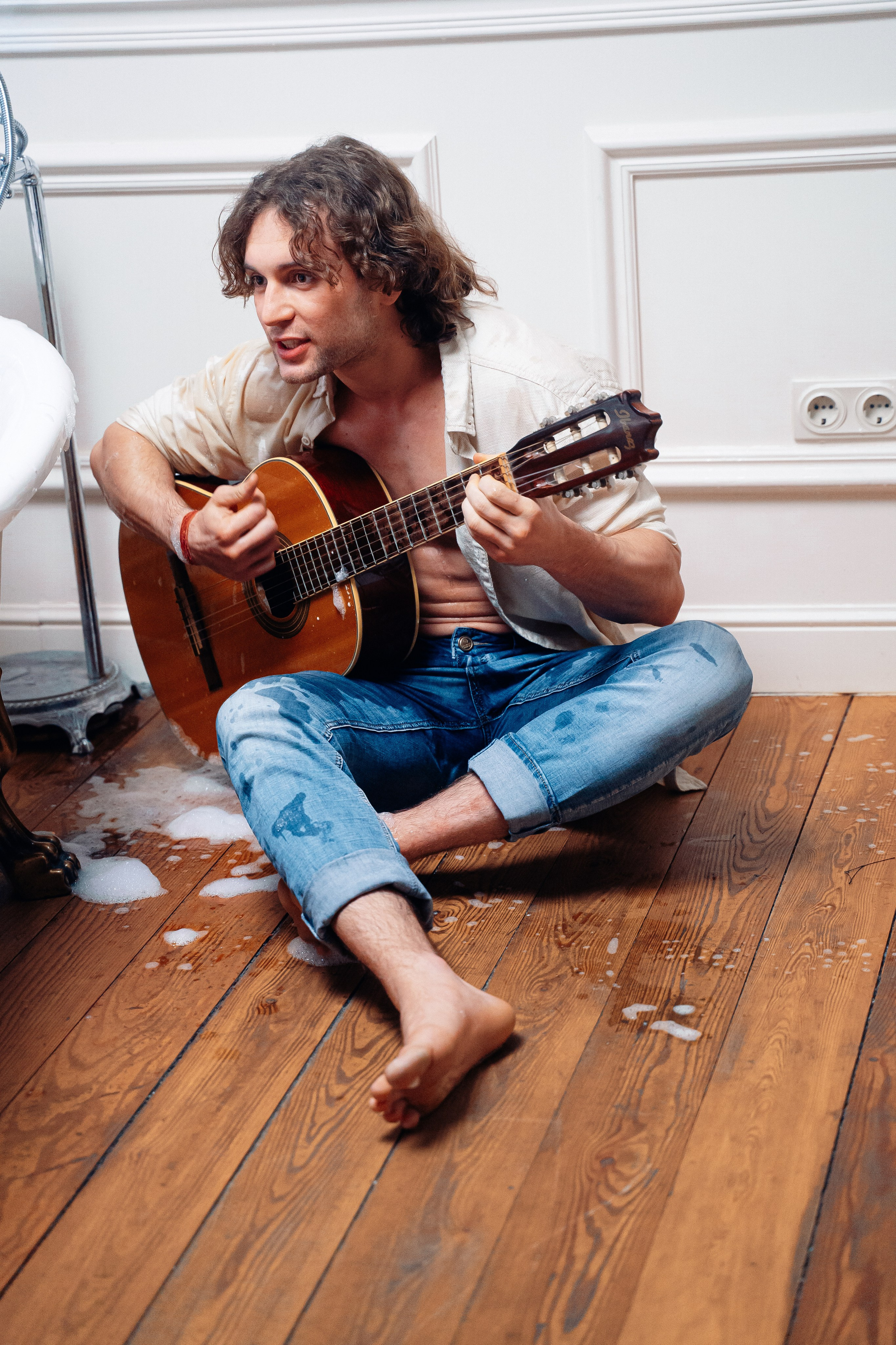 Бэкстейдж съемка клипа. Krasnopoliophoto