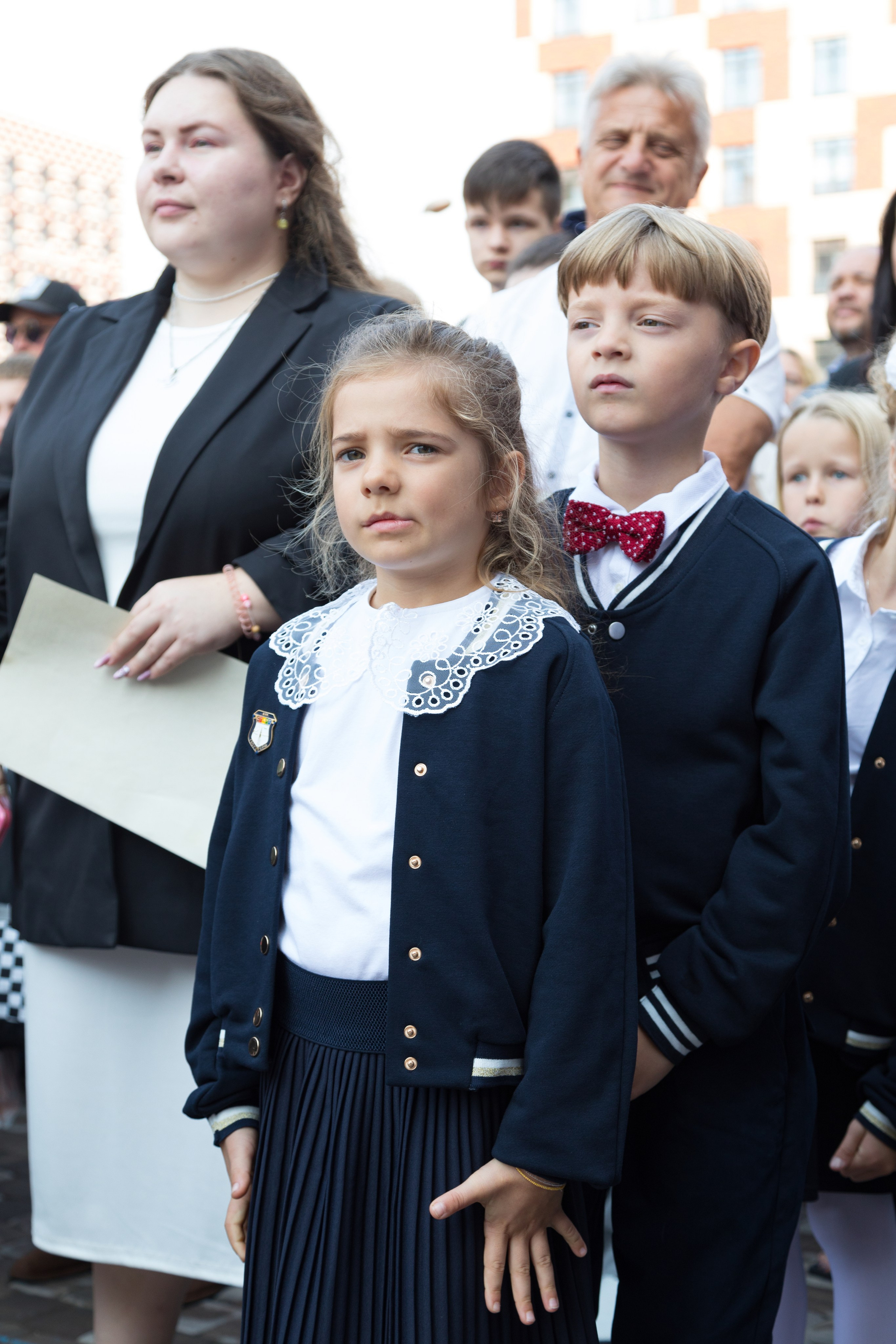 Линейка первоклассников. Детский и контент фотограф Надя Волкова Санкт-Петербург