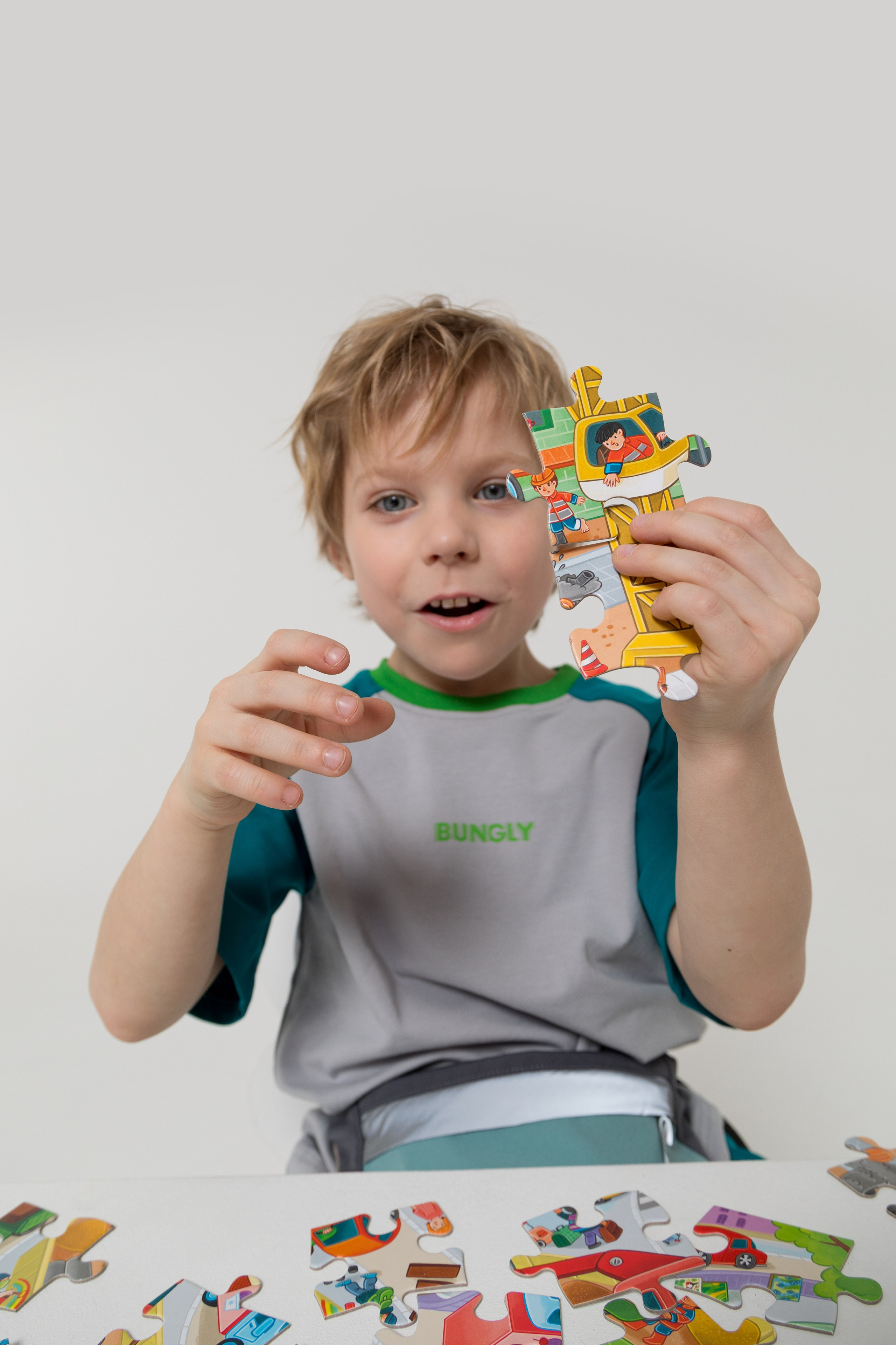 Имиджевая и каталожная съёмка для бренда детских пазлов. Детский и контент фотограф Надя Волкова Санкт-Петербург