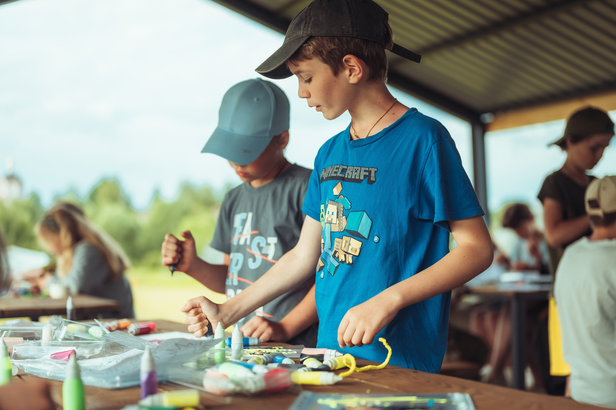 Детский лагерь — 2 смена 2025 год. Иван Кубик — фотограф и видеограф