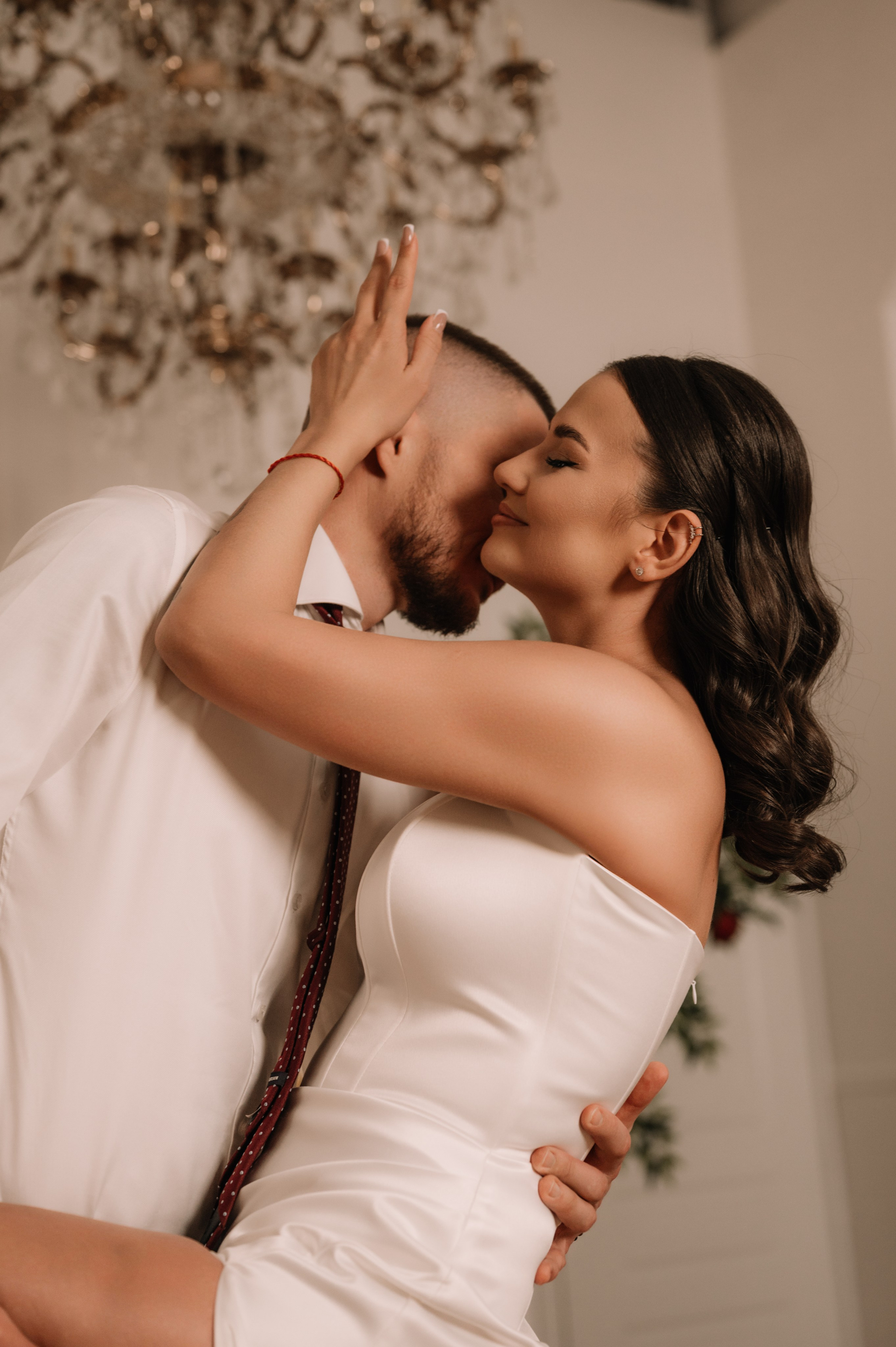 Свадебная фотосессия в студии. Свадебный и семейный фотограф в Краснодаре Алина Мельник