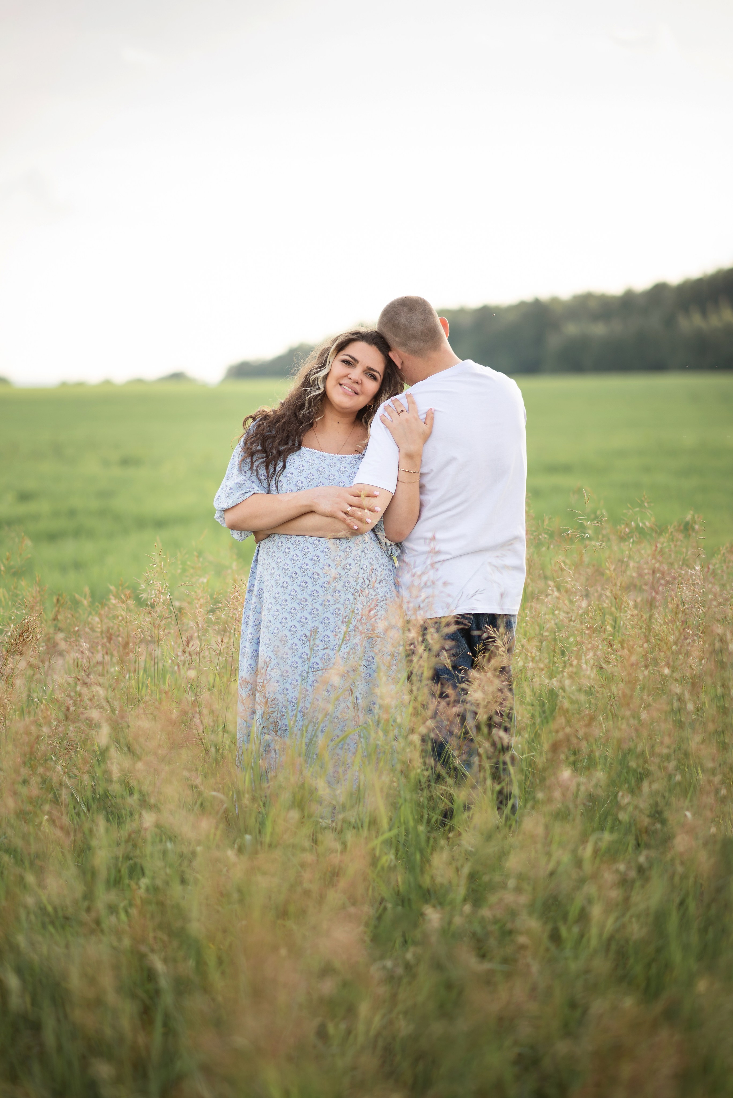 Съемка в поле. Фотограф новорожденных Екатеринбург, Первоуральск
