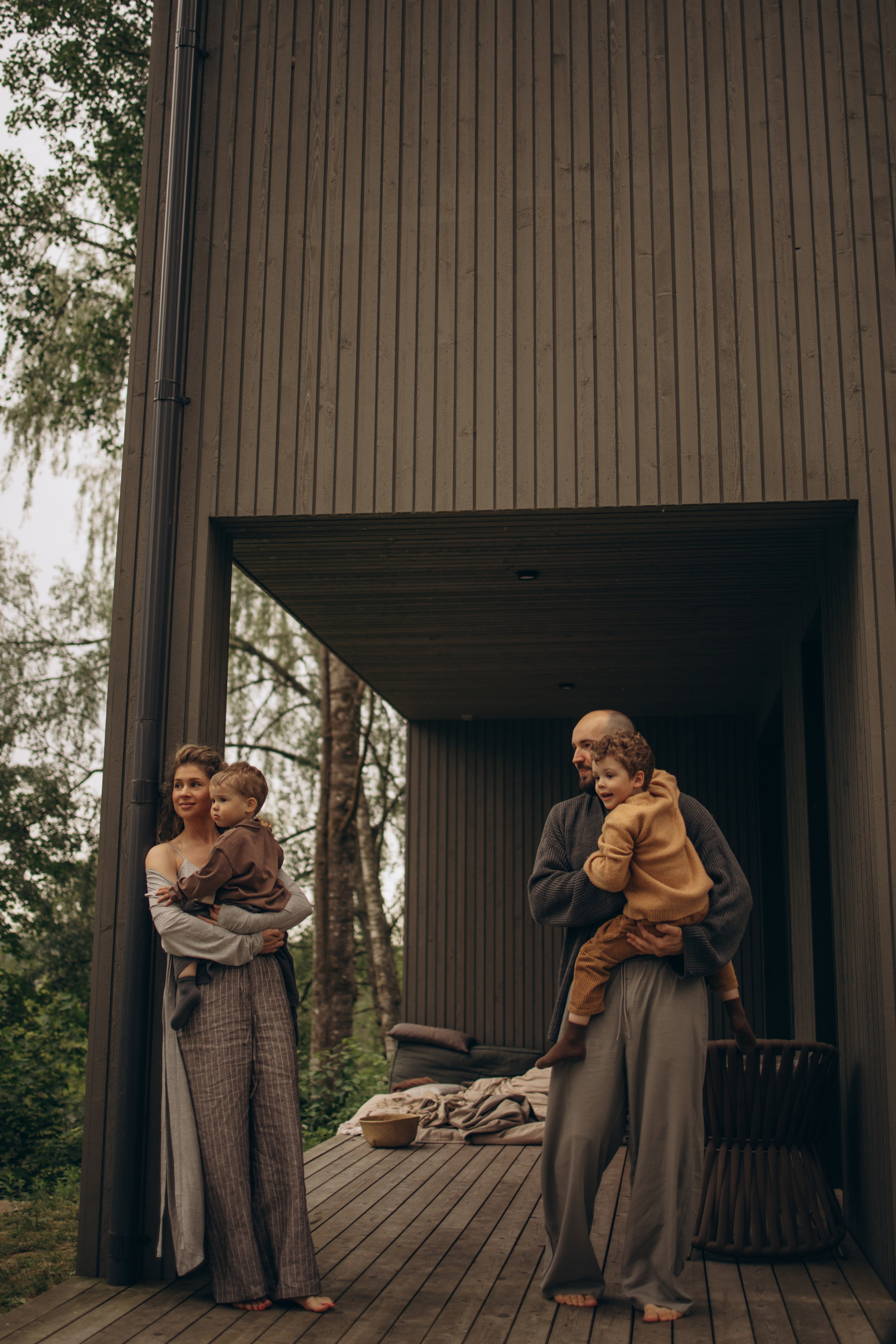 В домике. Семейный фотограф Екатерина Еремеева