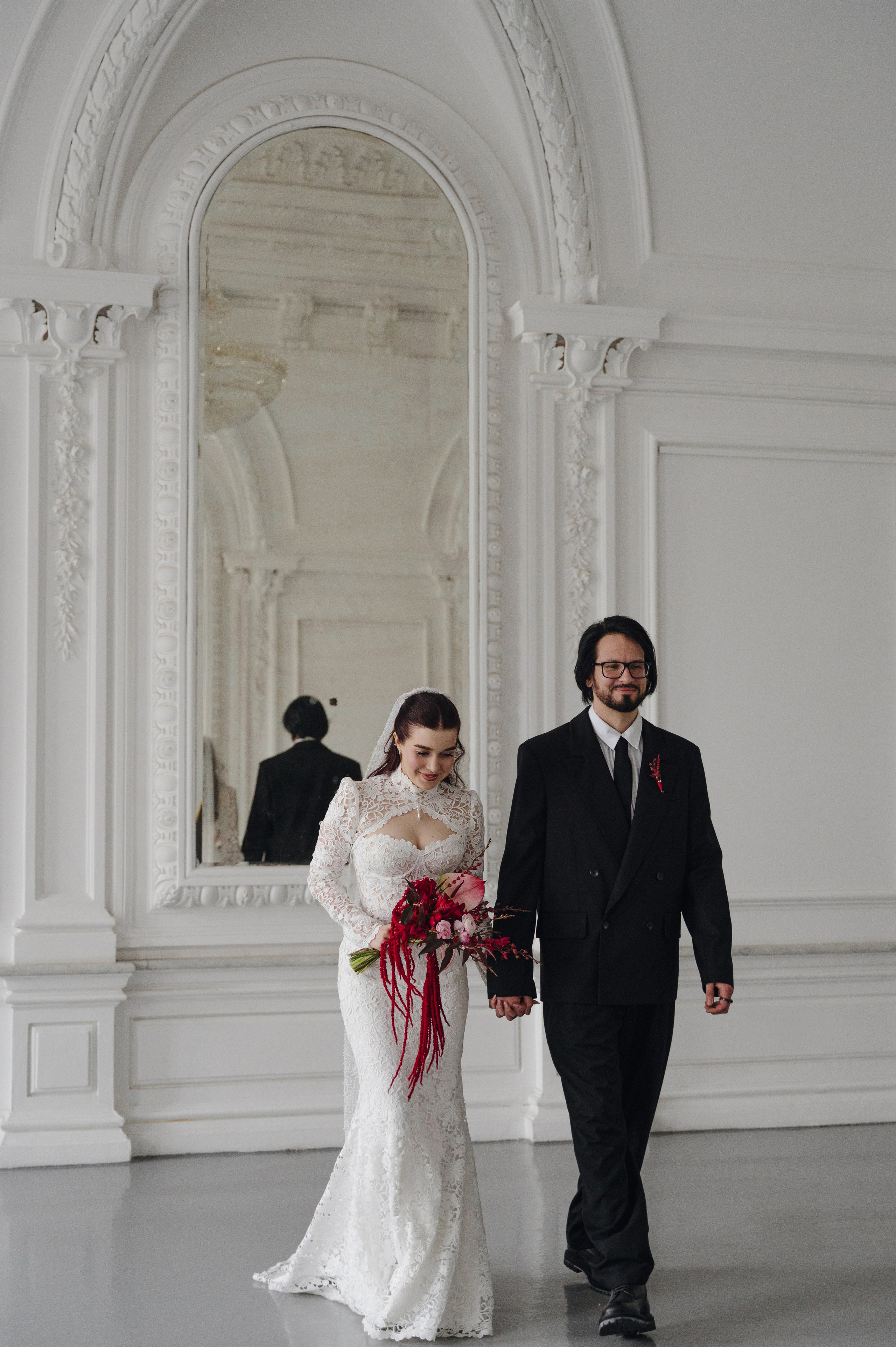 Денис и Анастасия. Метрополь и Особняк Спиридонова. Свадебный фотограф Москва и Санкт-Петербург. Анастасия Чудина