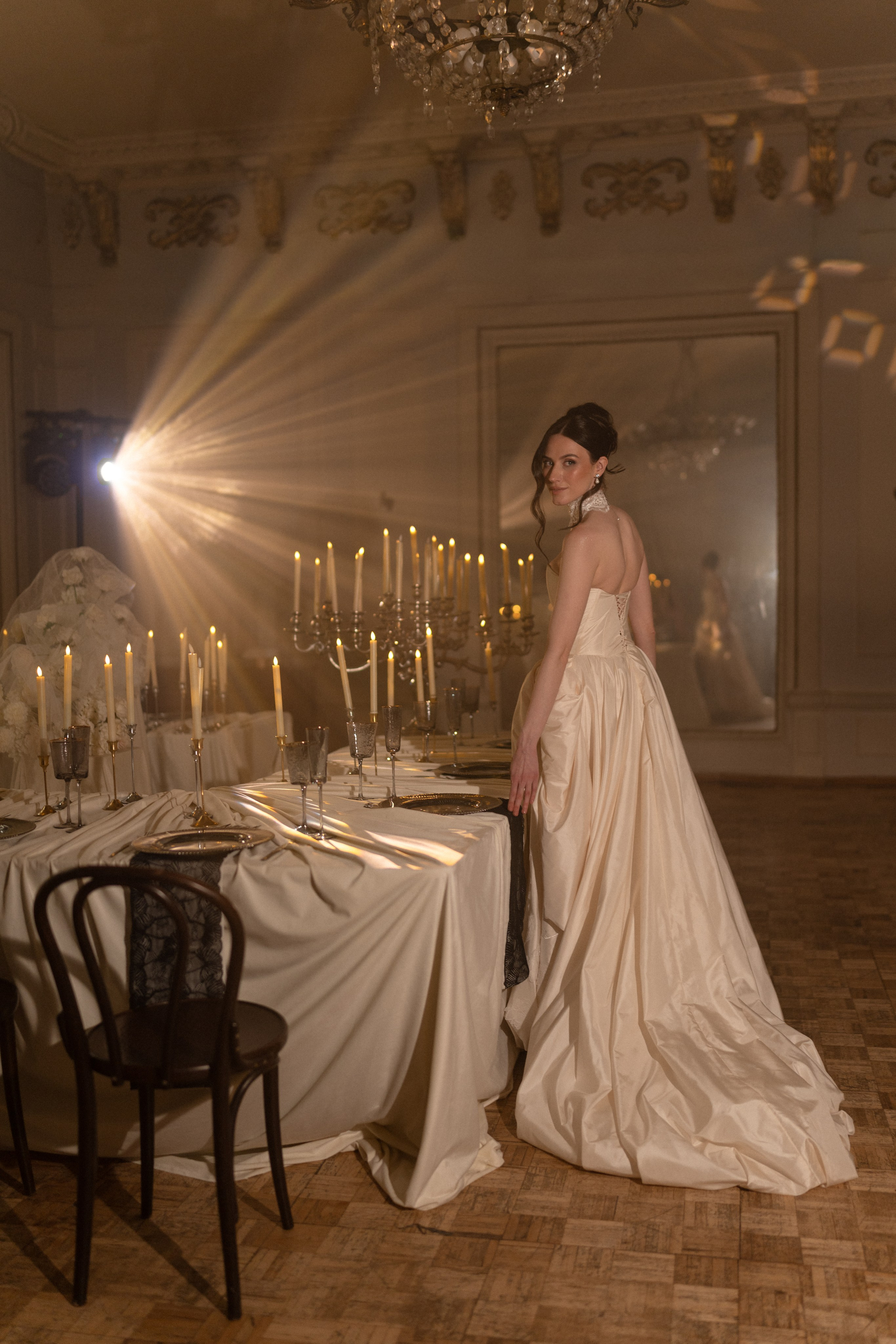 Ужин при свечах. Свадебный и репортажный фотограф Москва