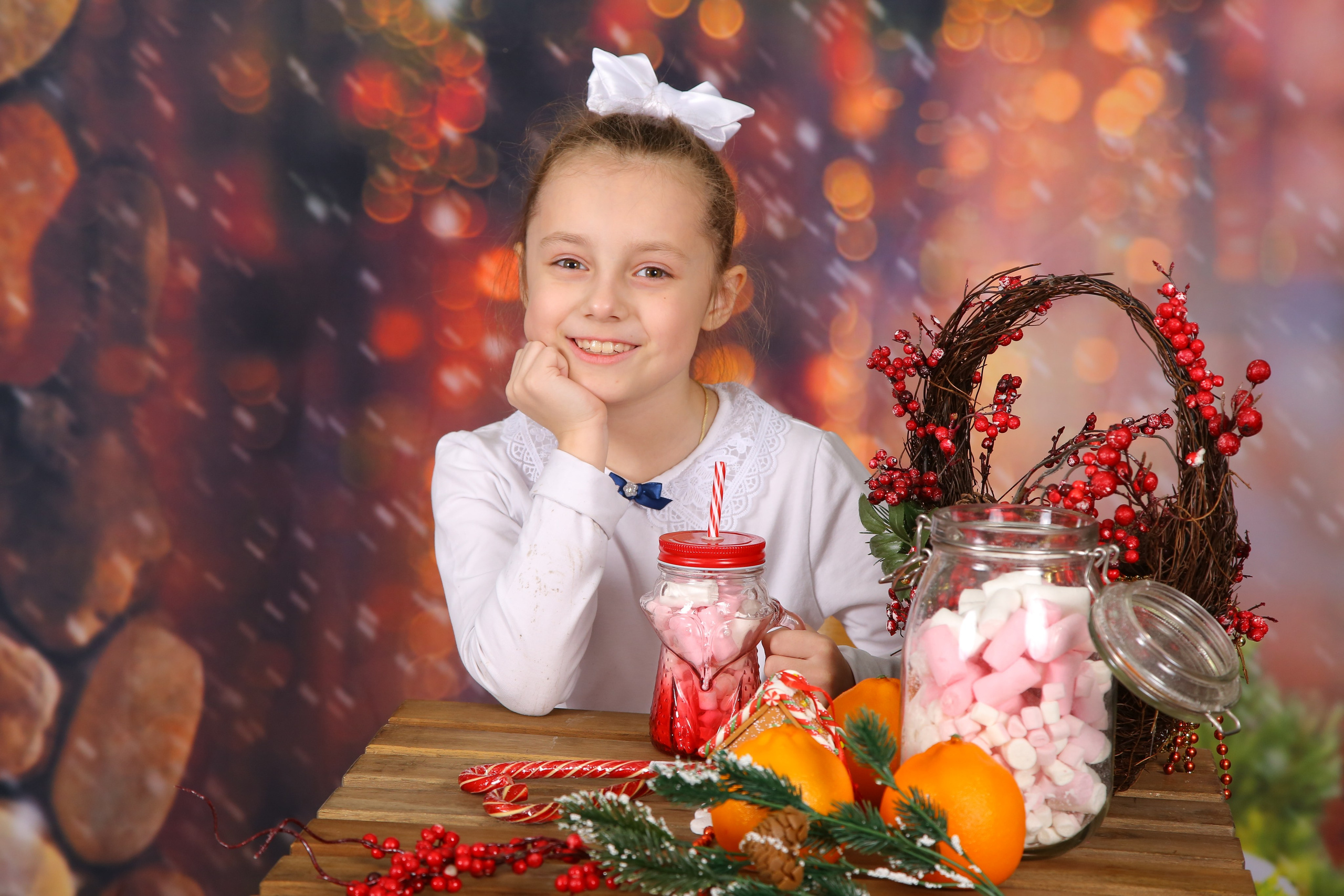 Новогодний коктейль. Выпускные альбомы в Нижнем Новгороде | Фотостудия Звездочет | Никулина Наталья