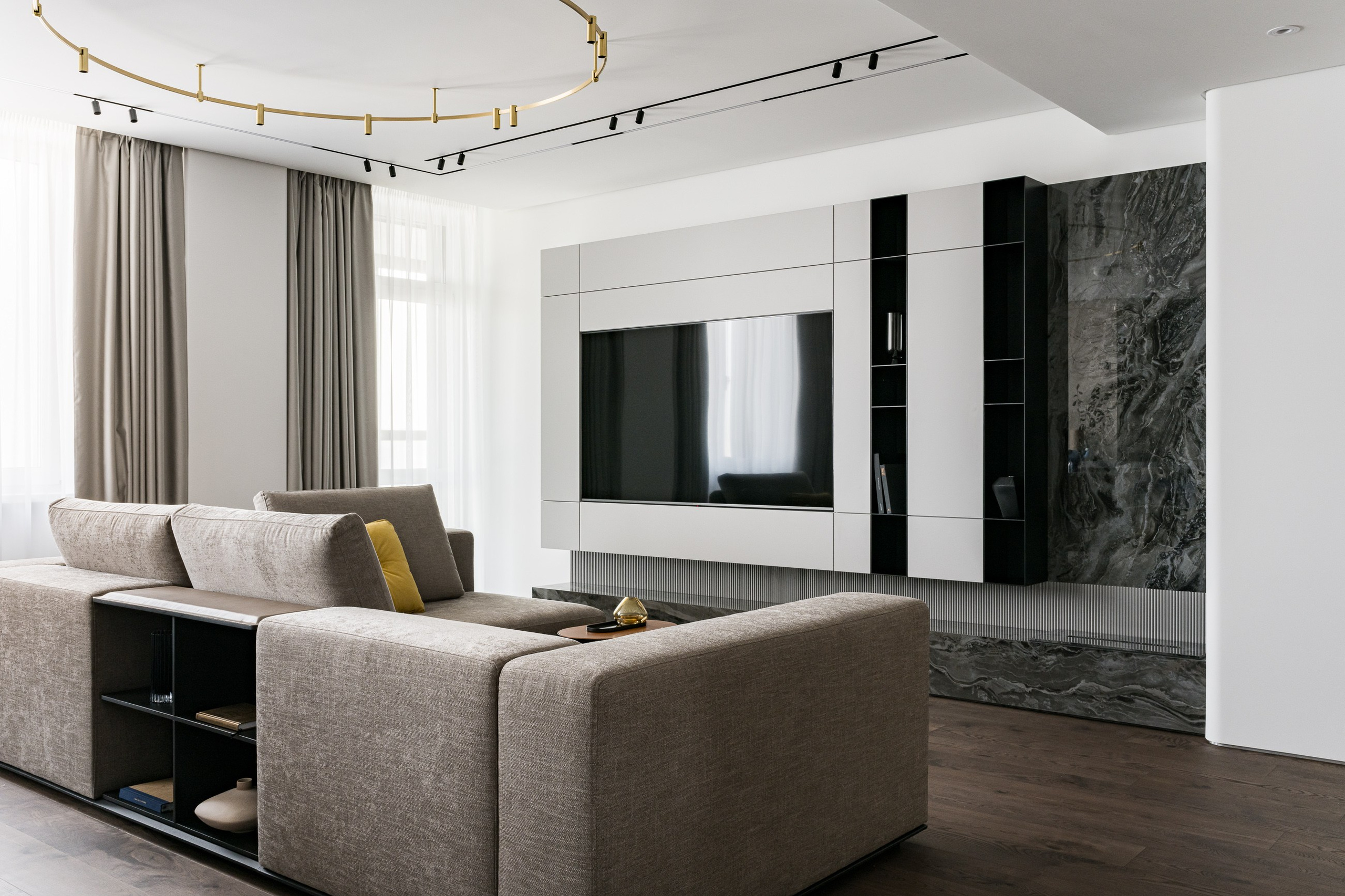 ЖК Вернисаж. Дизайн студия The IDF. Мебель на заказ