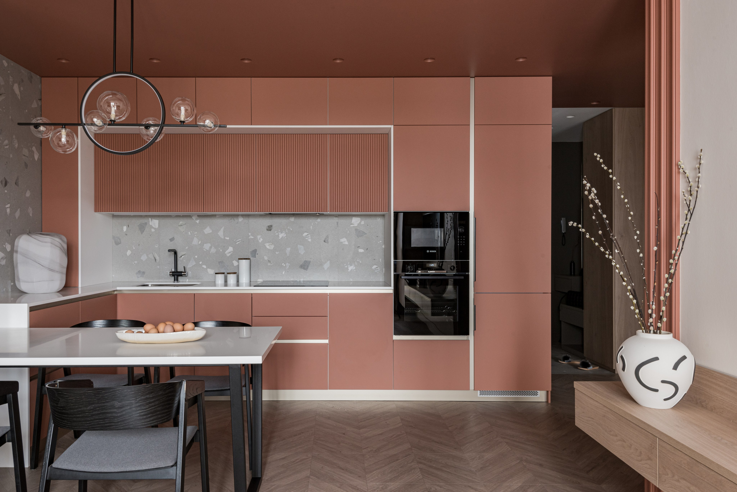 Квартира для молодого человека. Дизайнер Анна Хащенко. Мебель на заказ