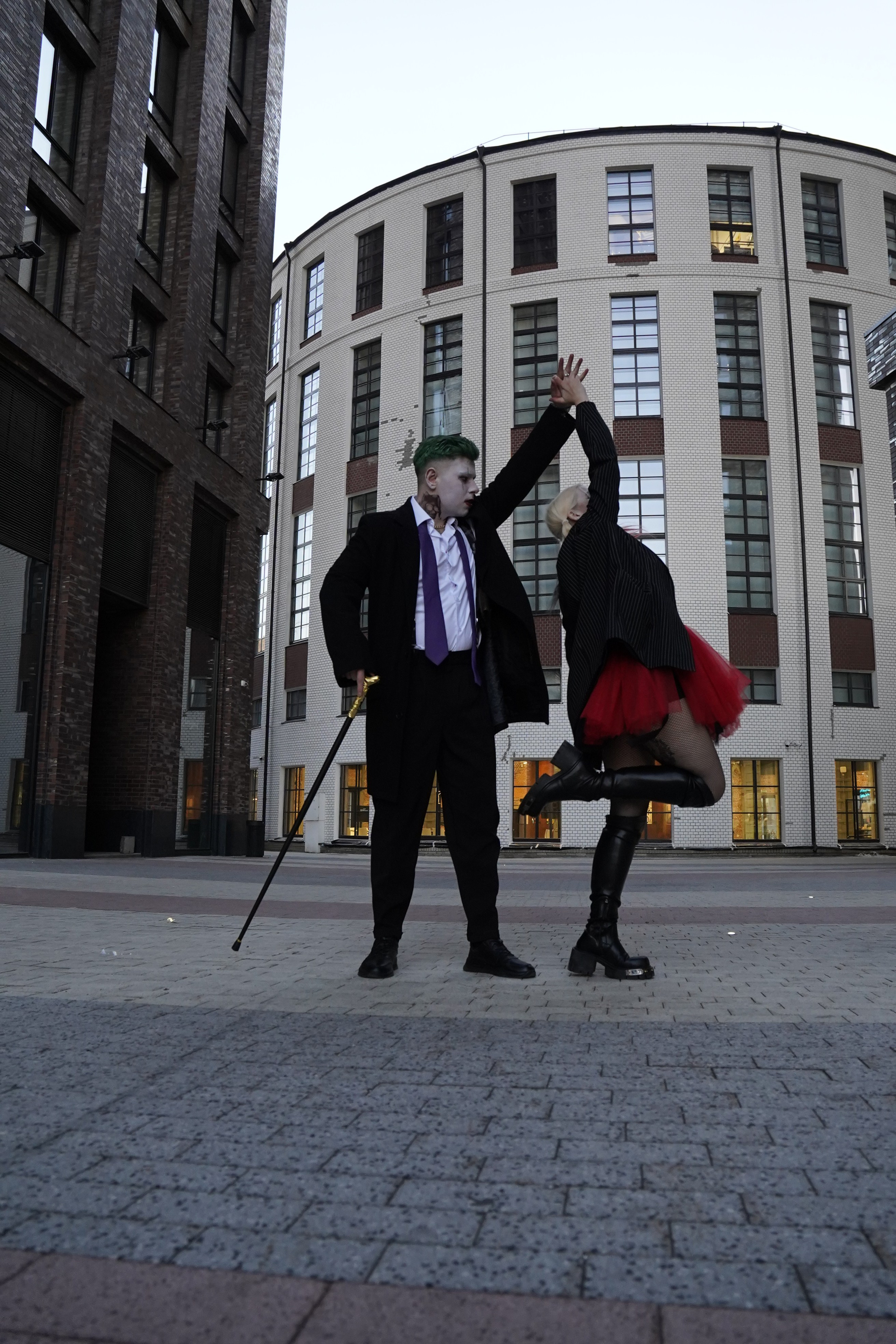 Харли и Джокер. Фотограф и видеограф Елена Суетенкова, Создание ярких воспоминаний о важных событиях. Москва, Россия, Мир