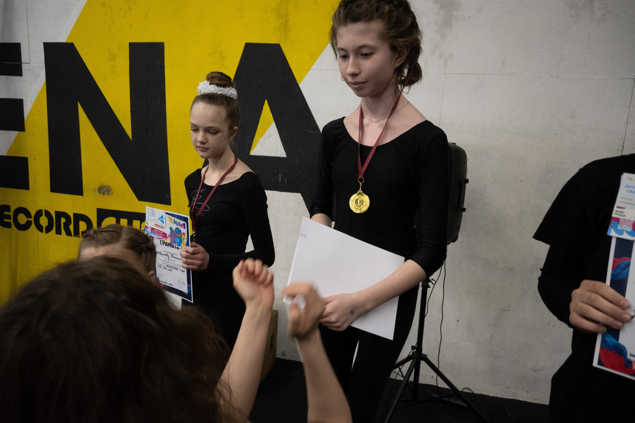 Внутриклубные соревнования по воздушной гимнастике 02.04.23