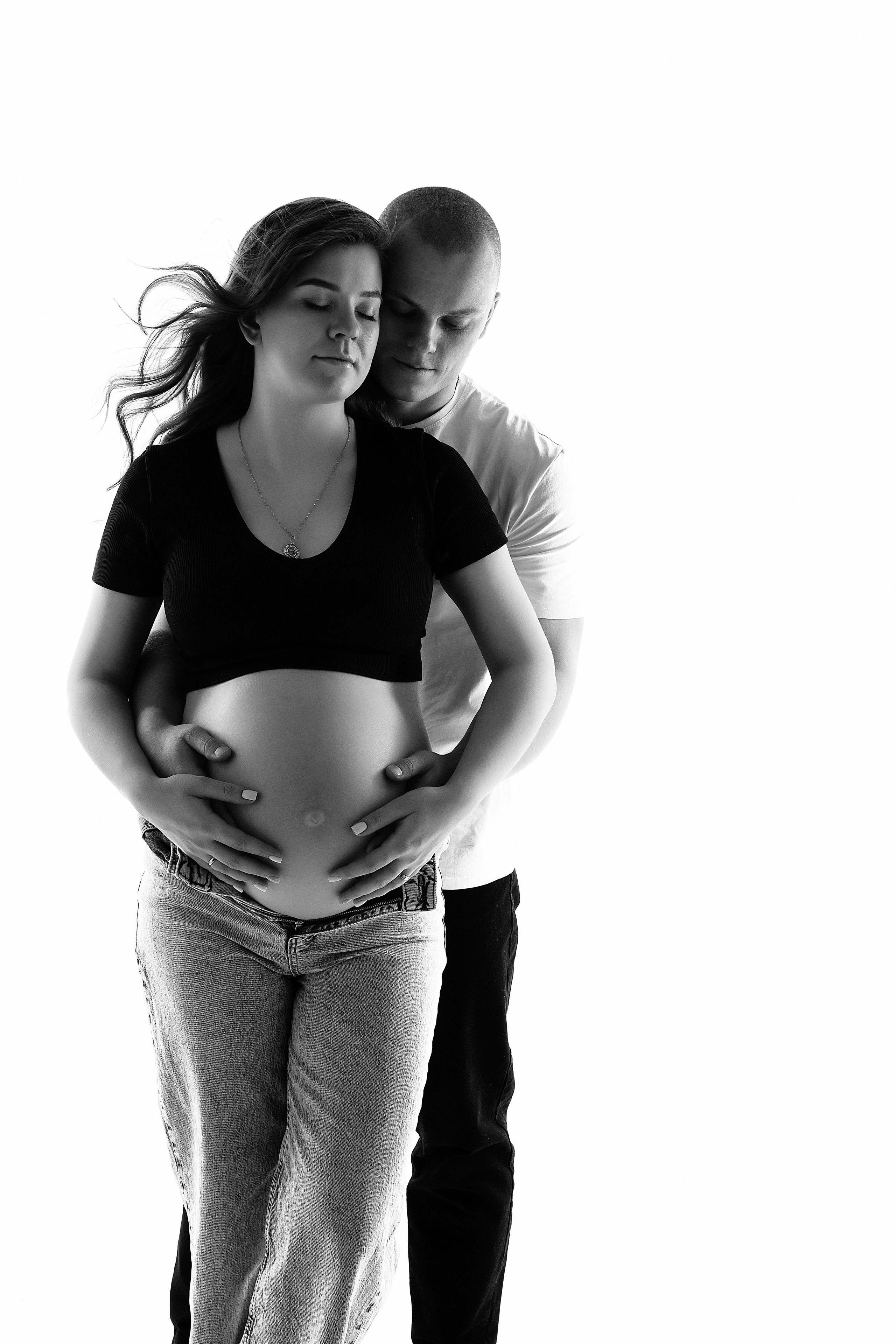 Беременность. Студийная съёмка. Фотограф беременности в Омске Татьяна Медведева