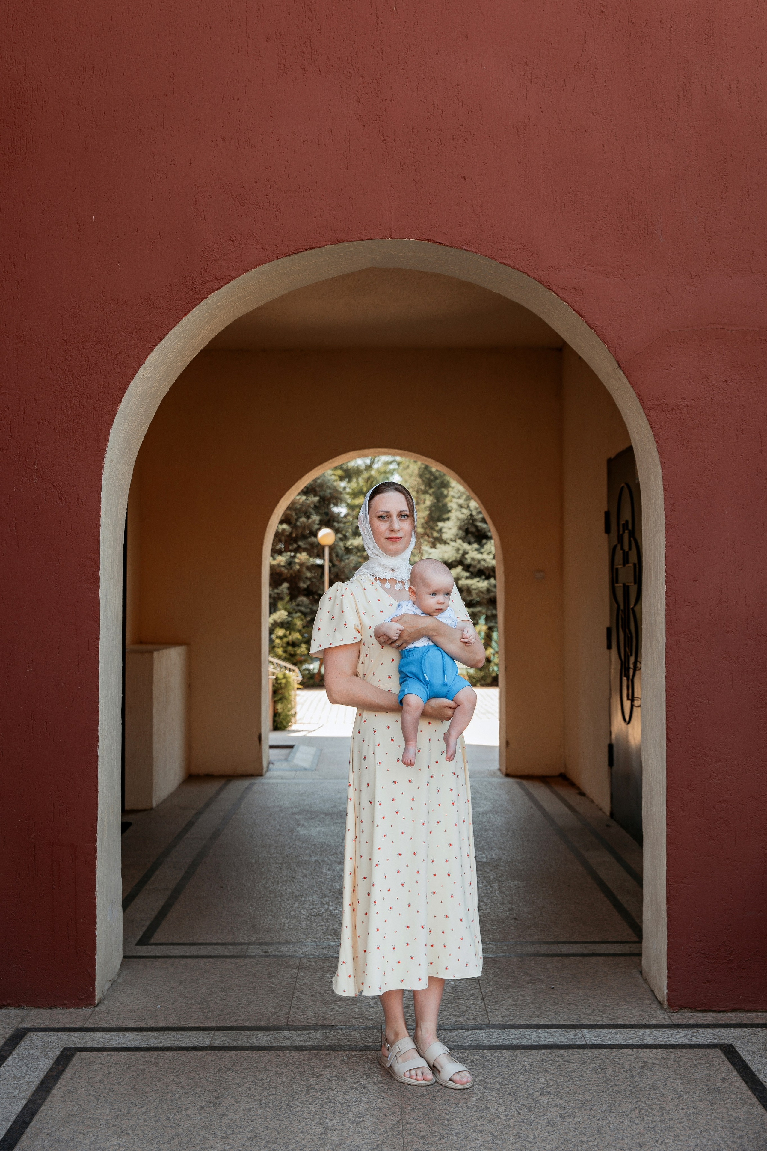 Таинство Крещения Михаила. Свадебный и Семейный Фотограф в Краснодаре