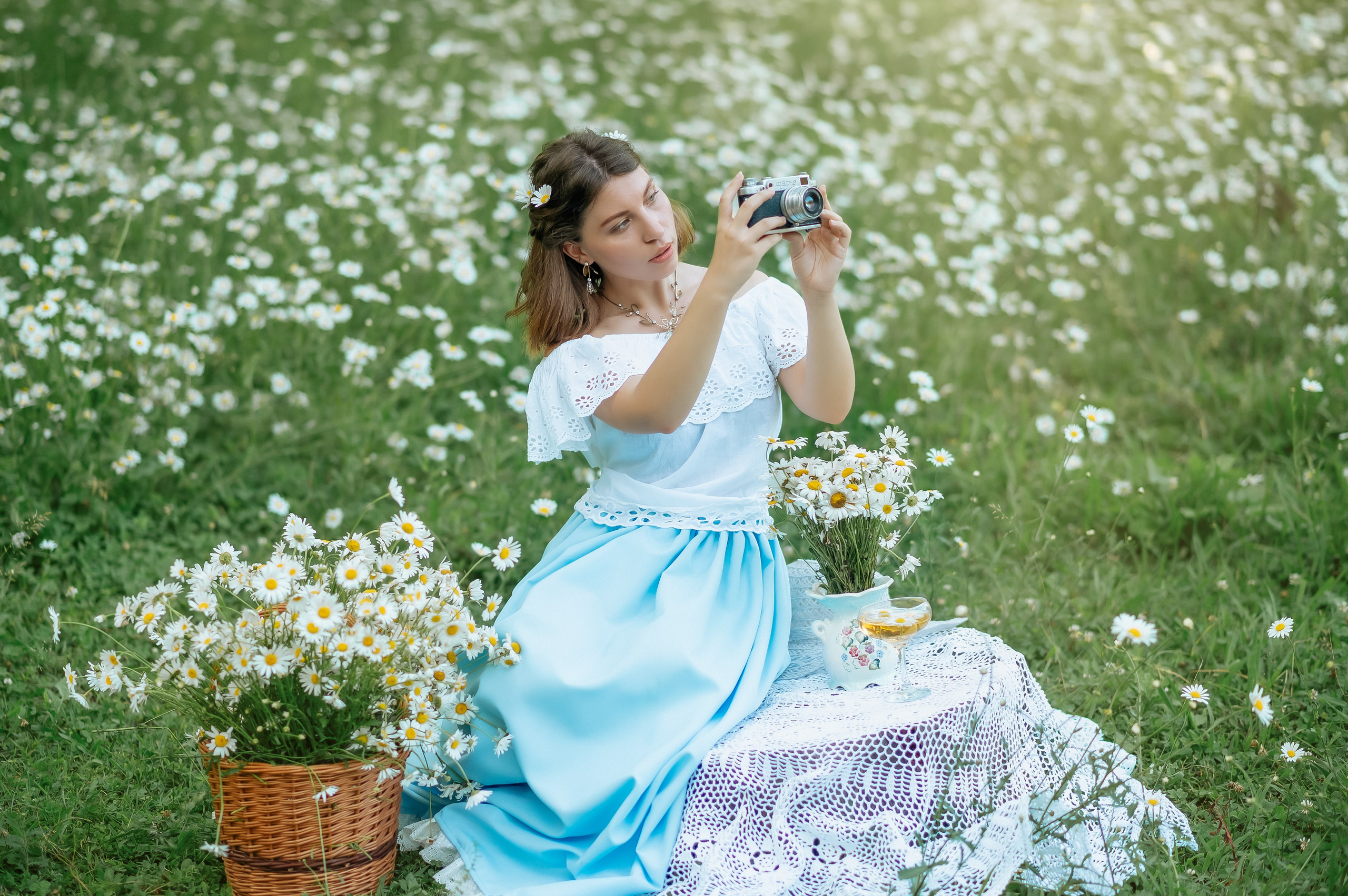 Ромашки. Детский и семейный фотограф в Абхазии