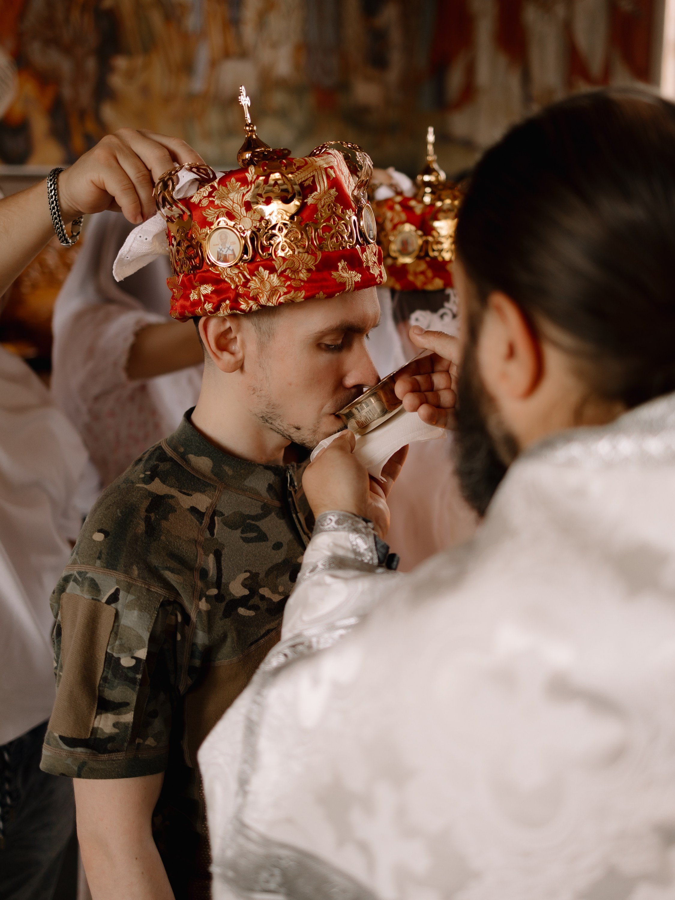 Таинство Венчания Олега и Ольги. Семейный фотограф в Краснодаре Храмова Анна