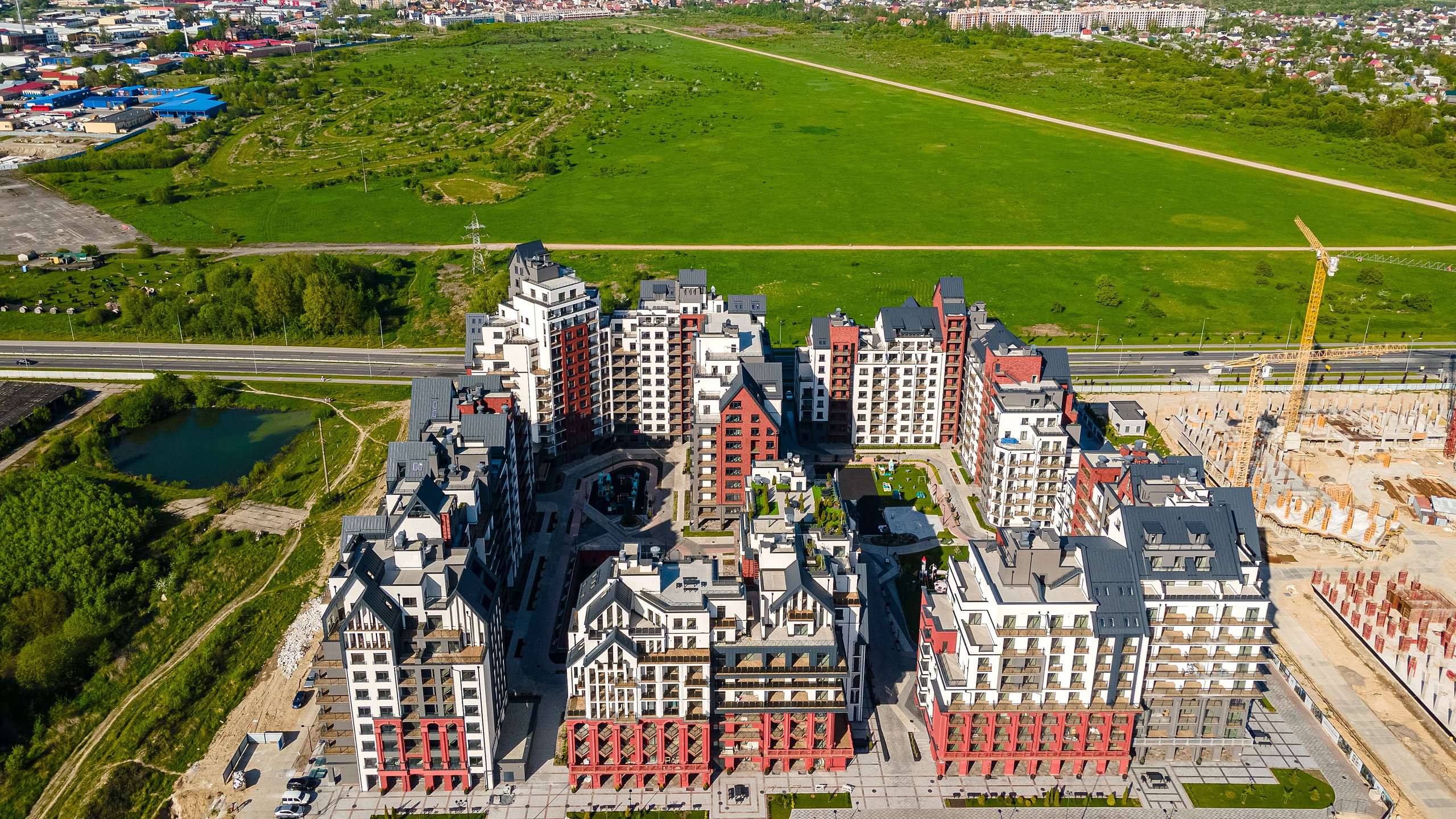 Аэросъемка. Визуальный контент для недвижимости в Калининграде