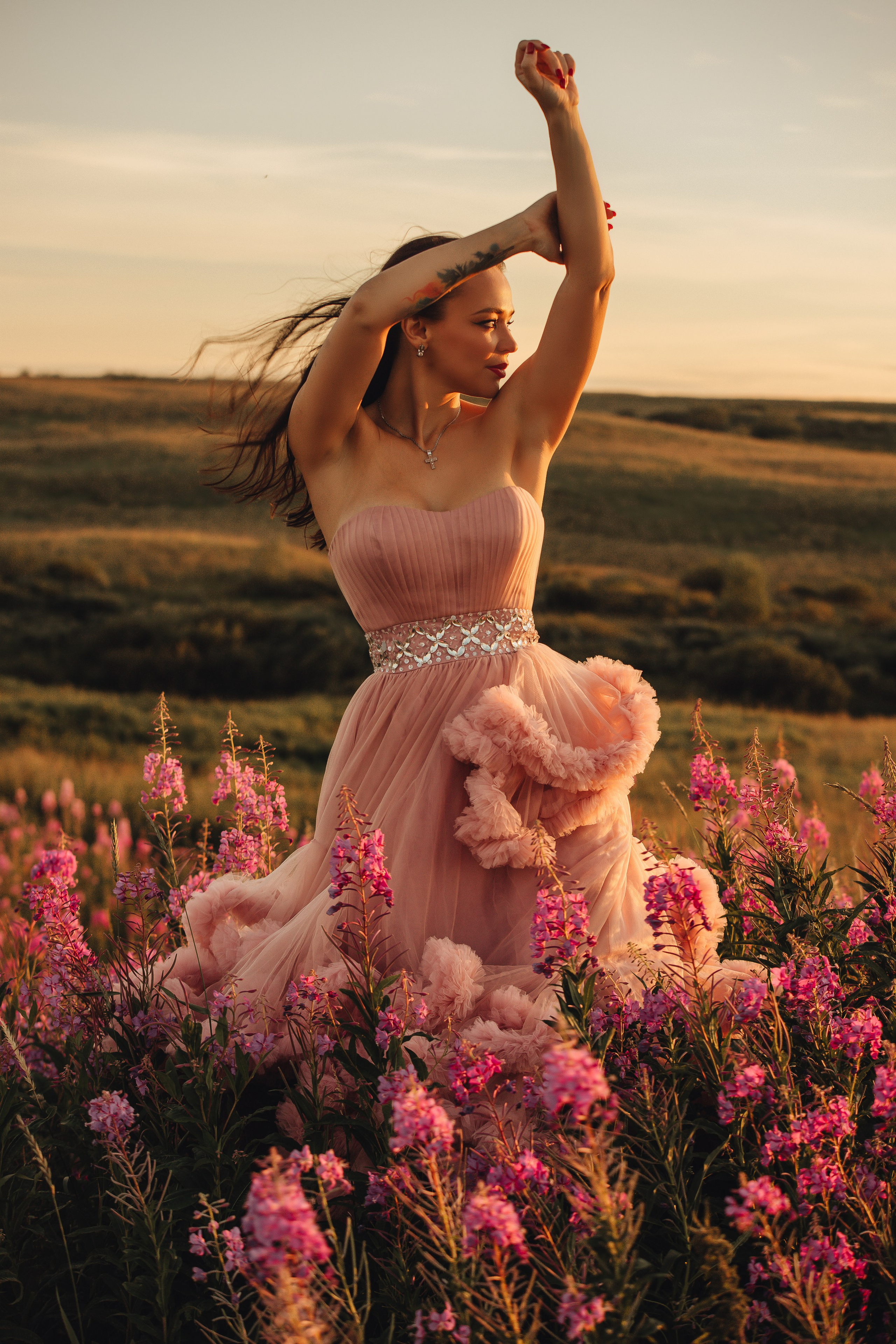 Sunset in pink. Фотограф в Воркуте Мария Фомина