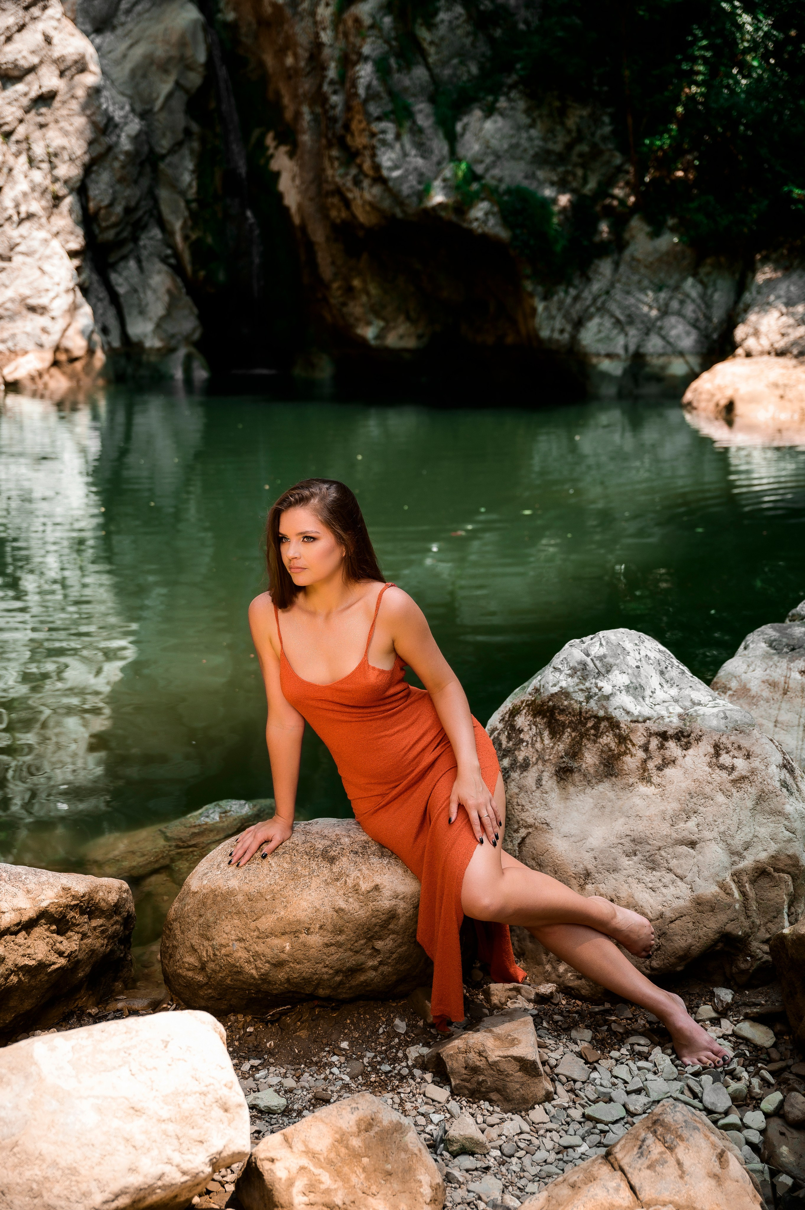 Люда Агурские водопады. Наталья Слесаренко фотограф в Сочи