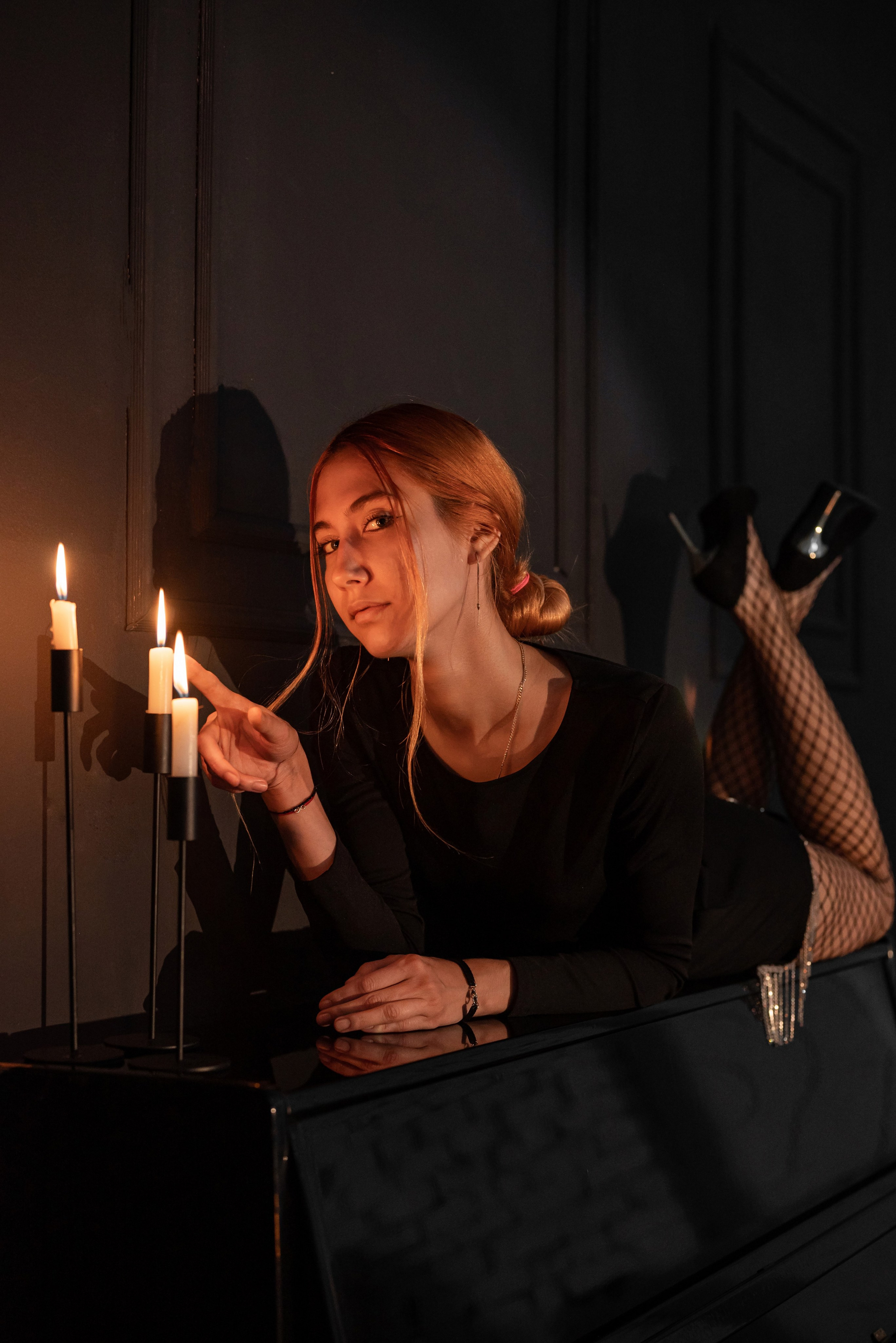 Фотопроект *Свечи и пианино*. Фотограф в городе Салават