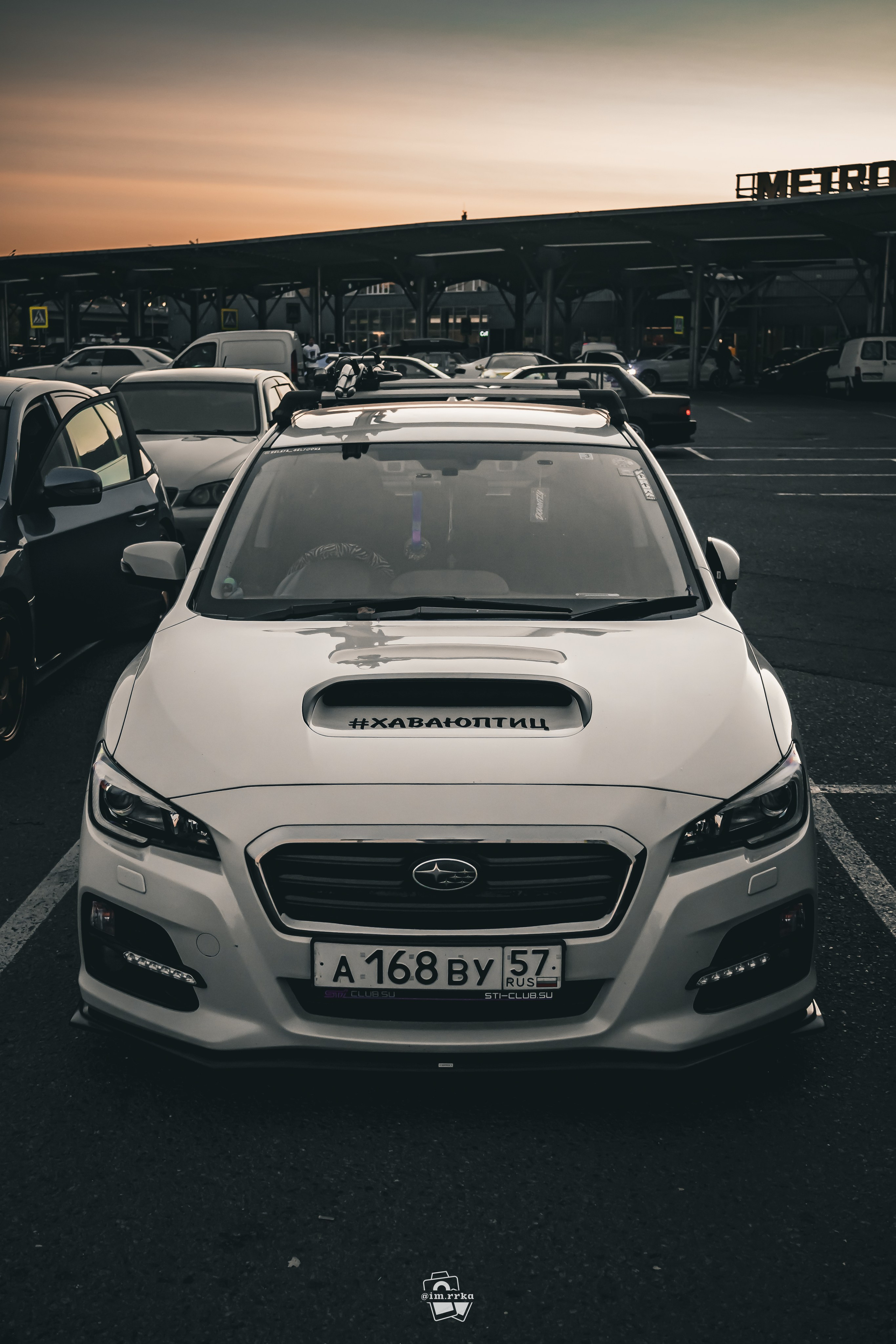 Короткая фотосессия. Subaru Levorg. Ирина Санрайз — Автомобильный фотограф в Москве