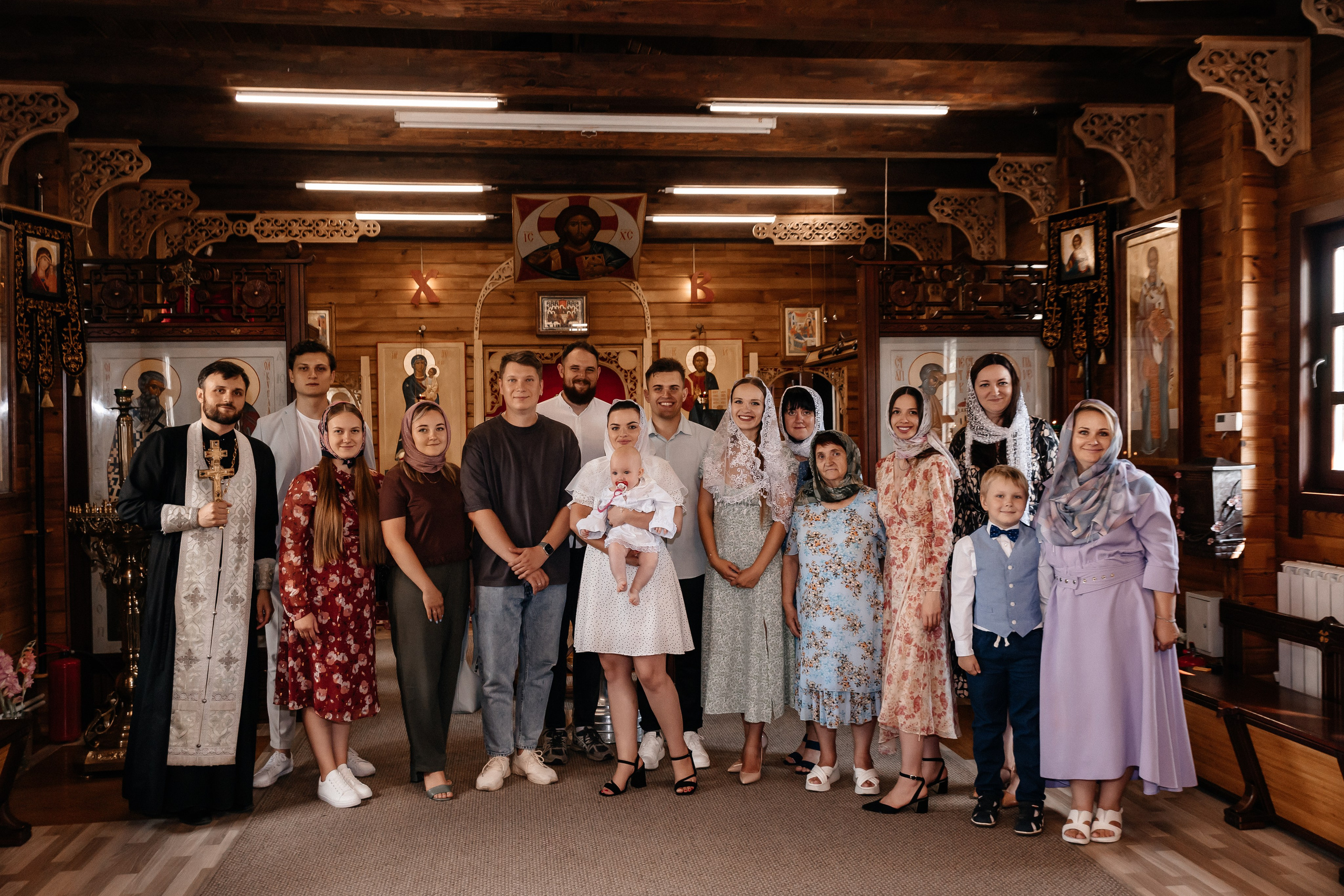 Крещение Эмилии. Семейный фотограф Минск Усова Ольга