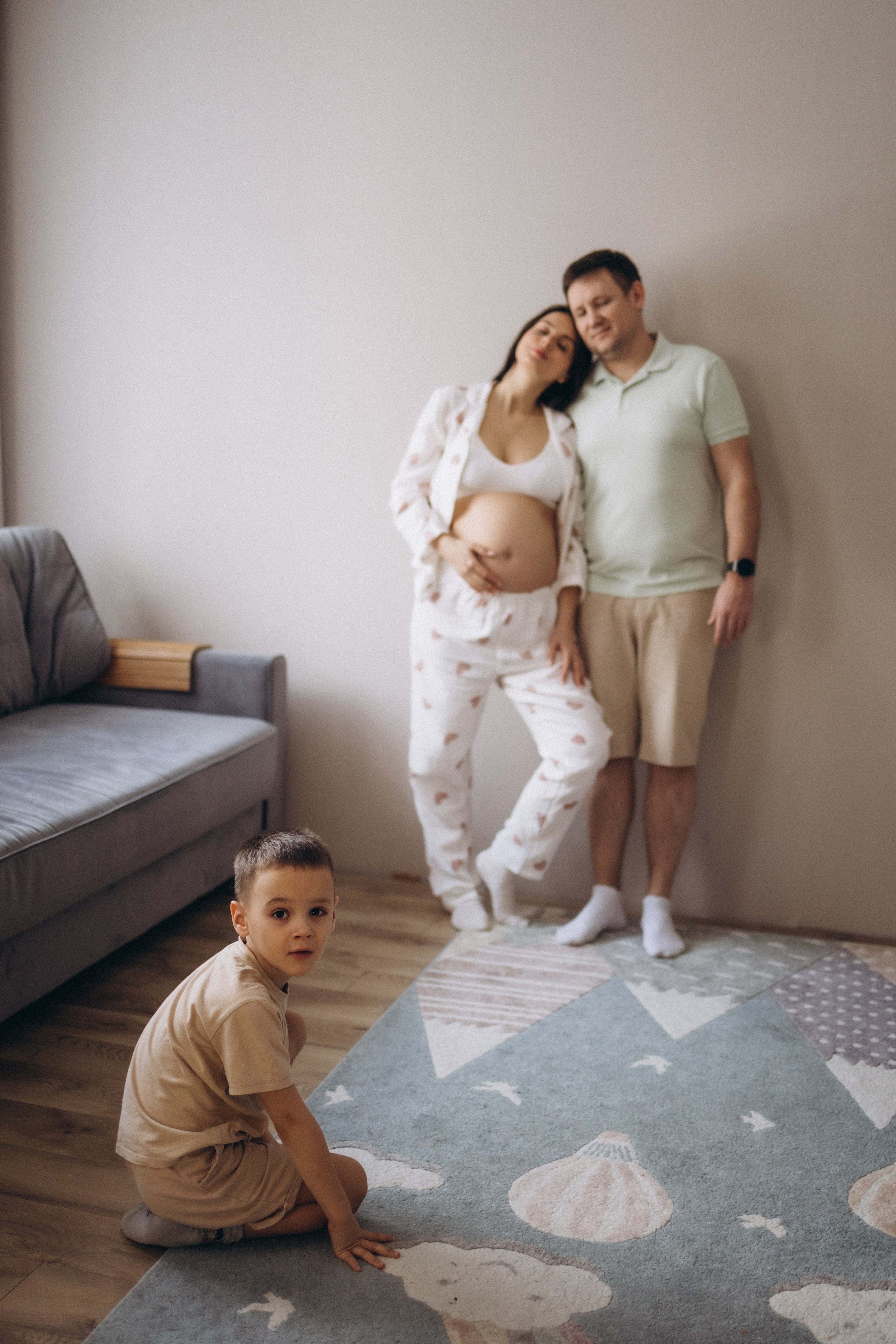 Домашняя семейная фотосессия (15.02.2025) г. Обнинск (Калужская обл.). Надежда Стар семейный и церковный фотограф в Жукове и Калужской области