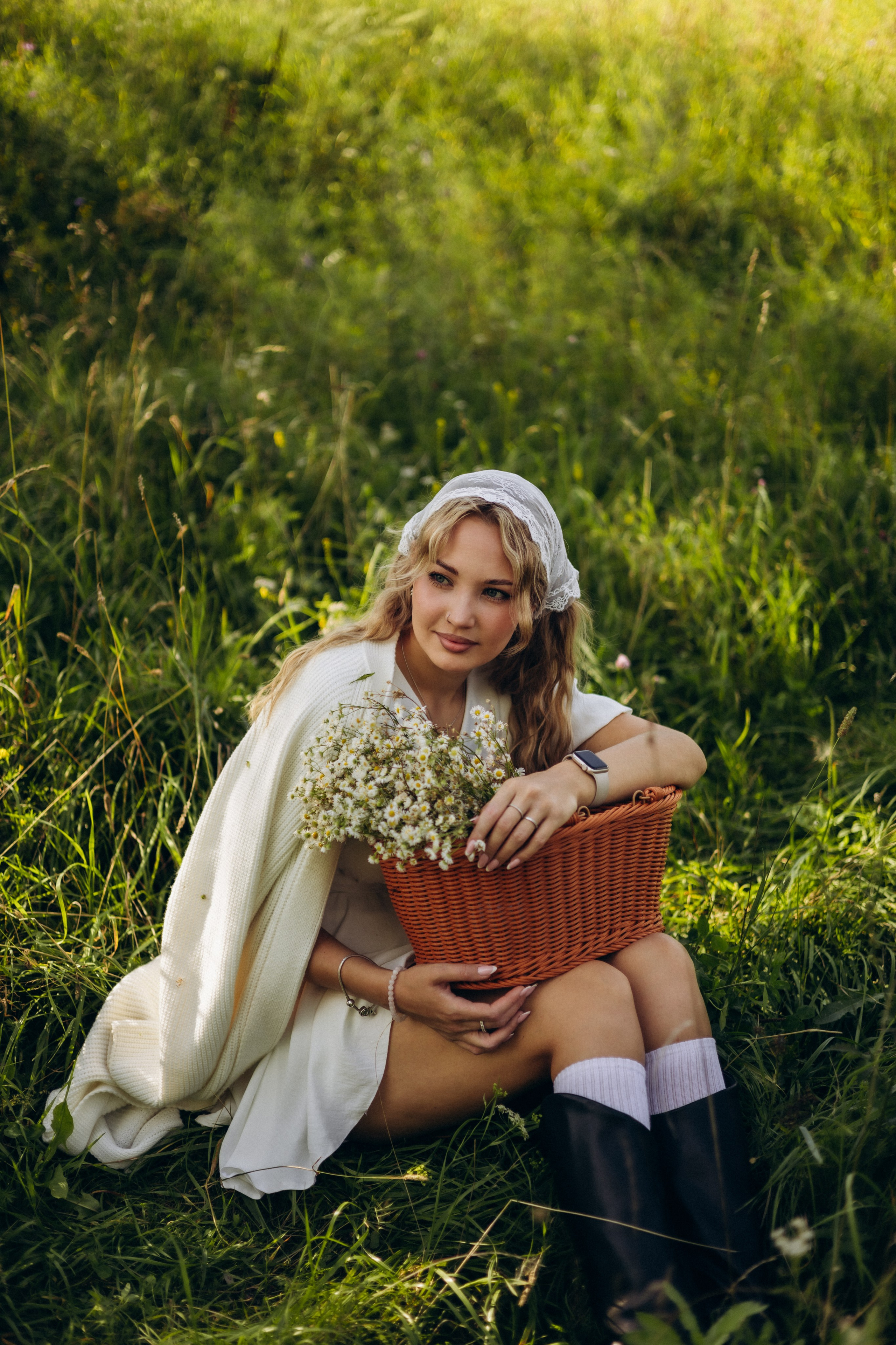 Женский портрет (15.08.2025) д. Величково (Калужская обл.). Надежда Стар семейный и церковный фотограф в Жукове и Калужской области