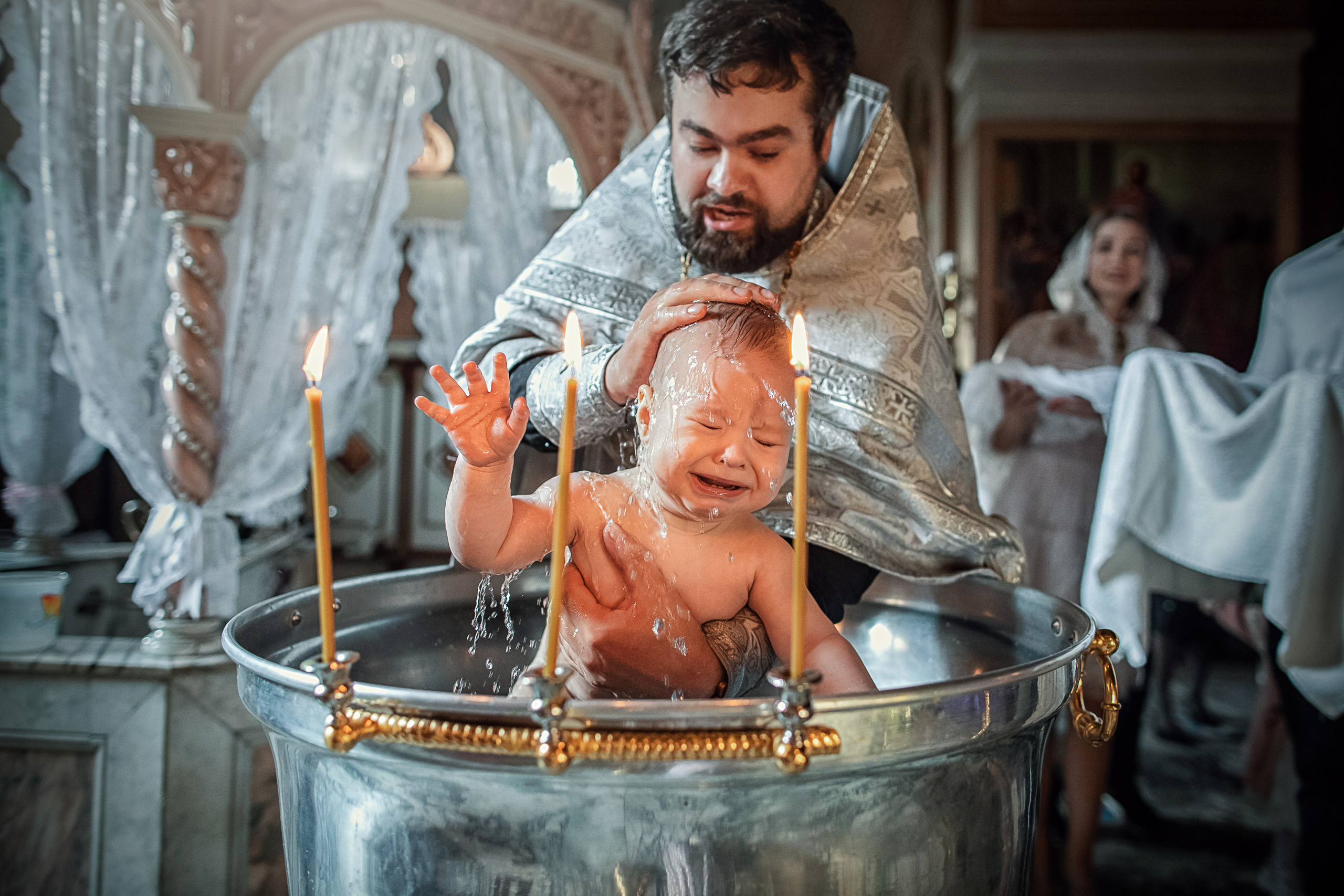 Крещение Глеб. Гипнопсихолог, женский фотограф Ольга Парфентьева (Васанти)