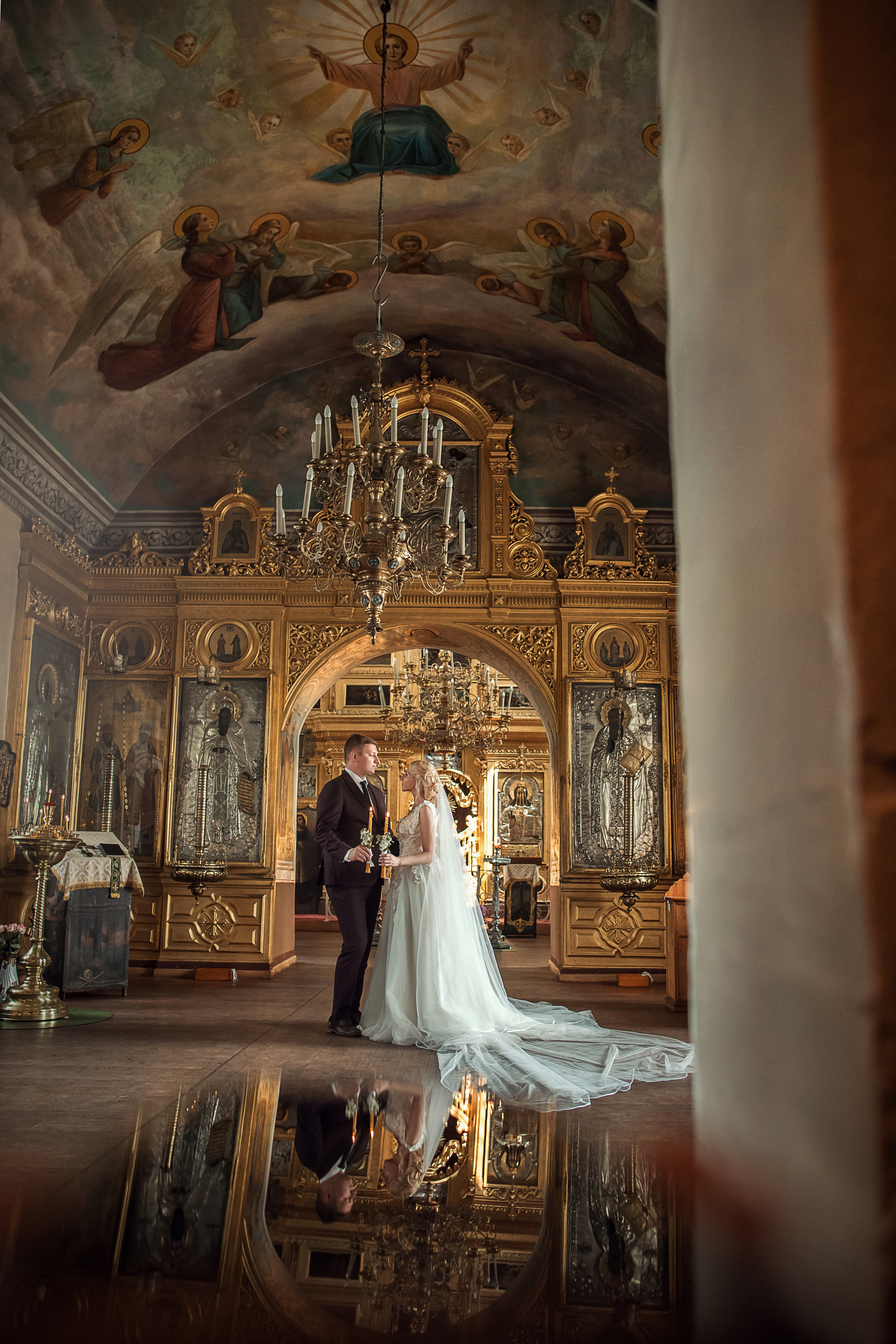 Венчальная пара. Гипнопсихолог, женский фотограф Ольга Парфентьева (Васанти)