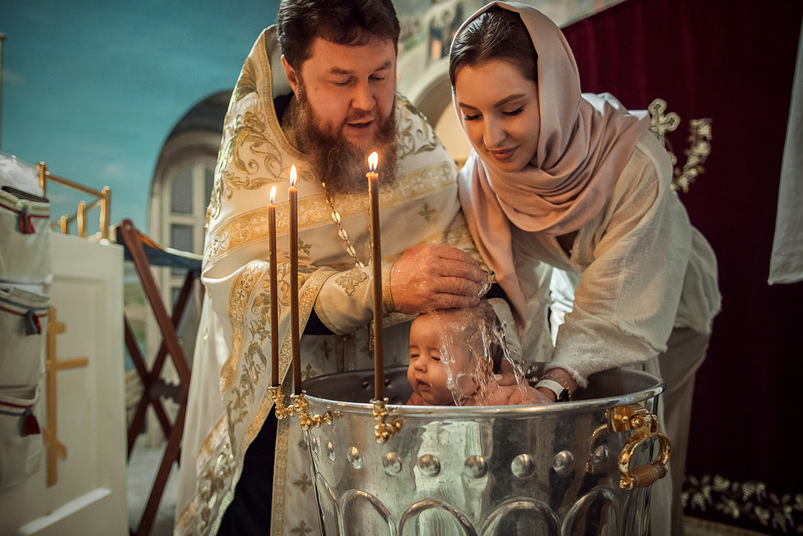 Крещение Полина. Гипнопсихолог, женский фотограф Ольга Парфентьева (Васанти)