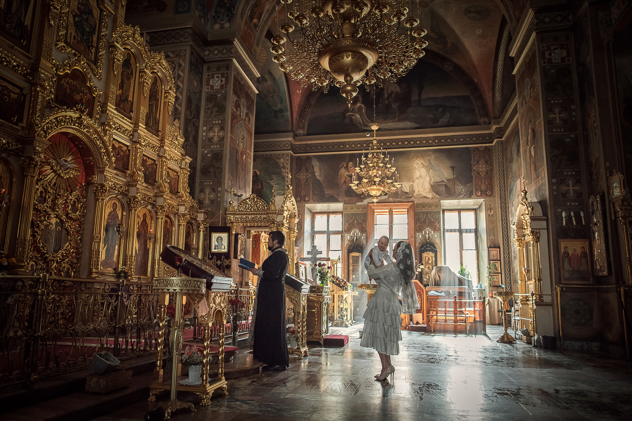 Крещение Глеб. Гипнопсихолог, женский фотограф Ольга Парфентьева (Васанти)