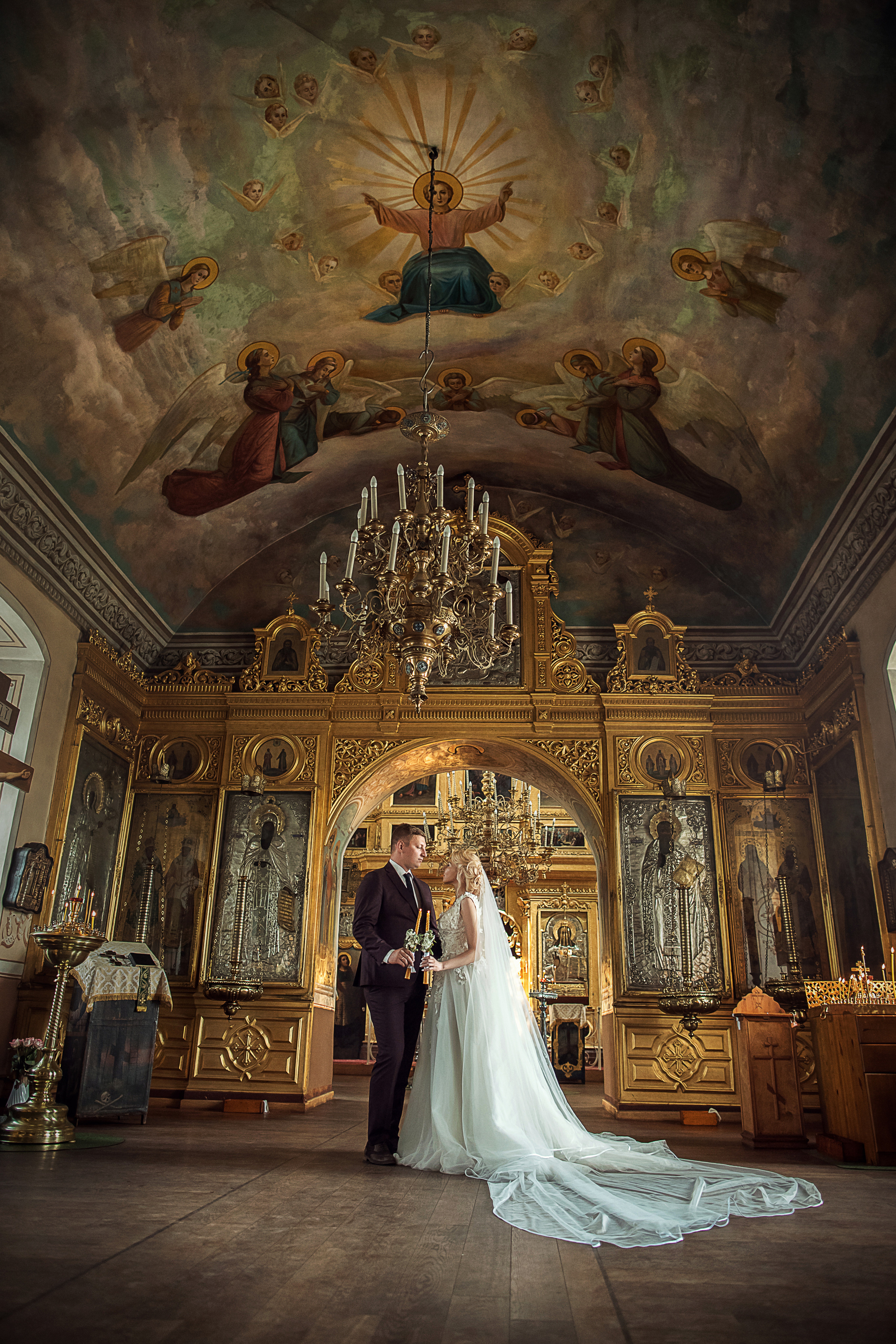 Венчальная пара. Гипнопсихолог, женский фотограф Ольга Парфентьева (Васанти)