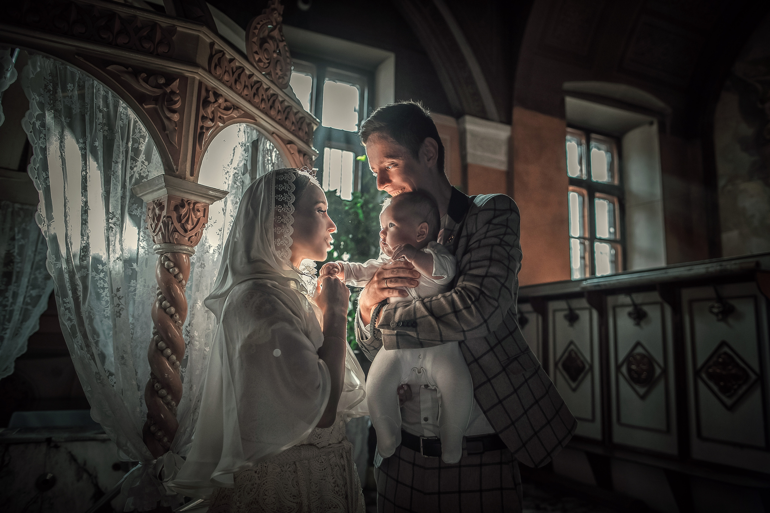 Крещение Федор. Гипнопсихолог, женский фотограф Ольга Парфентьева (Васанти)