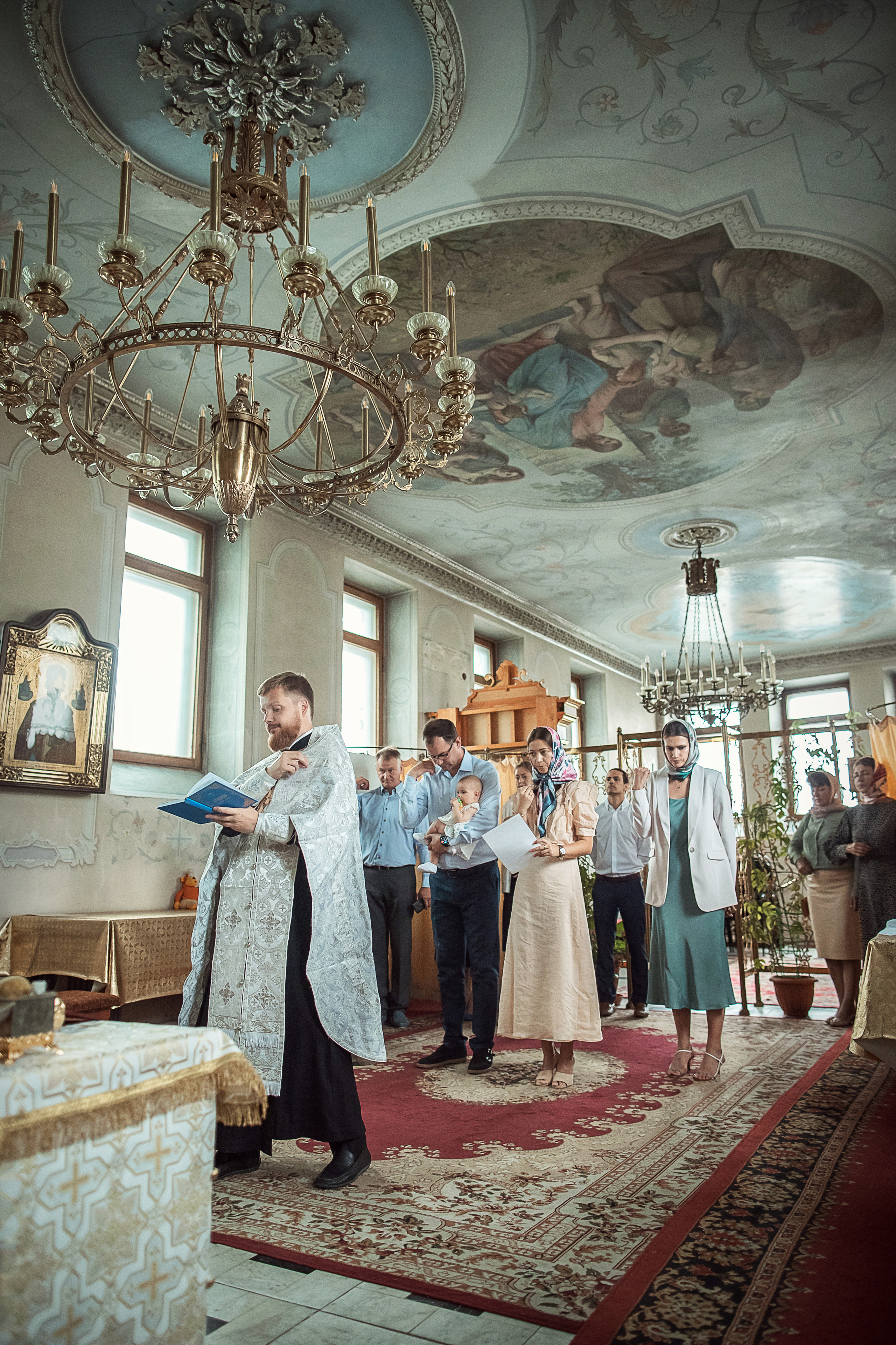 Крещение Мия. Гипнопсихолог, женский фотограф Ольга Парфентьева (Васанти)