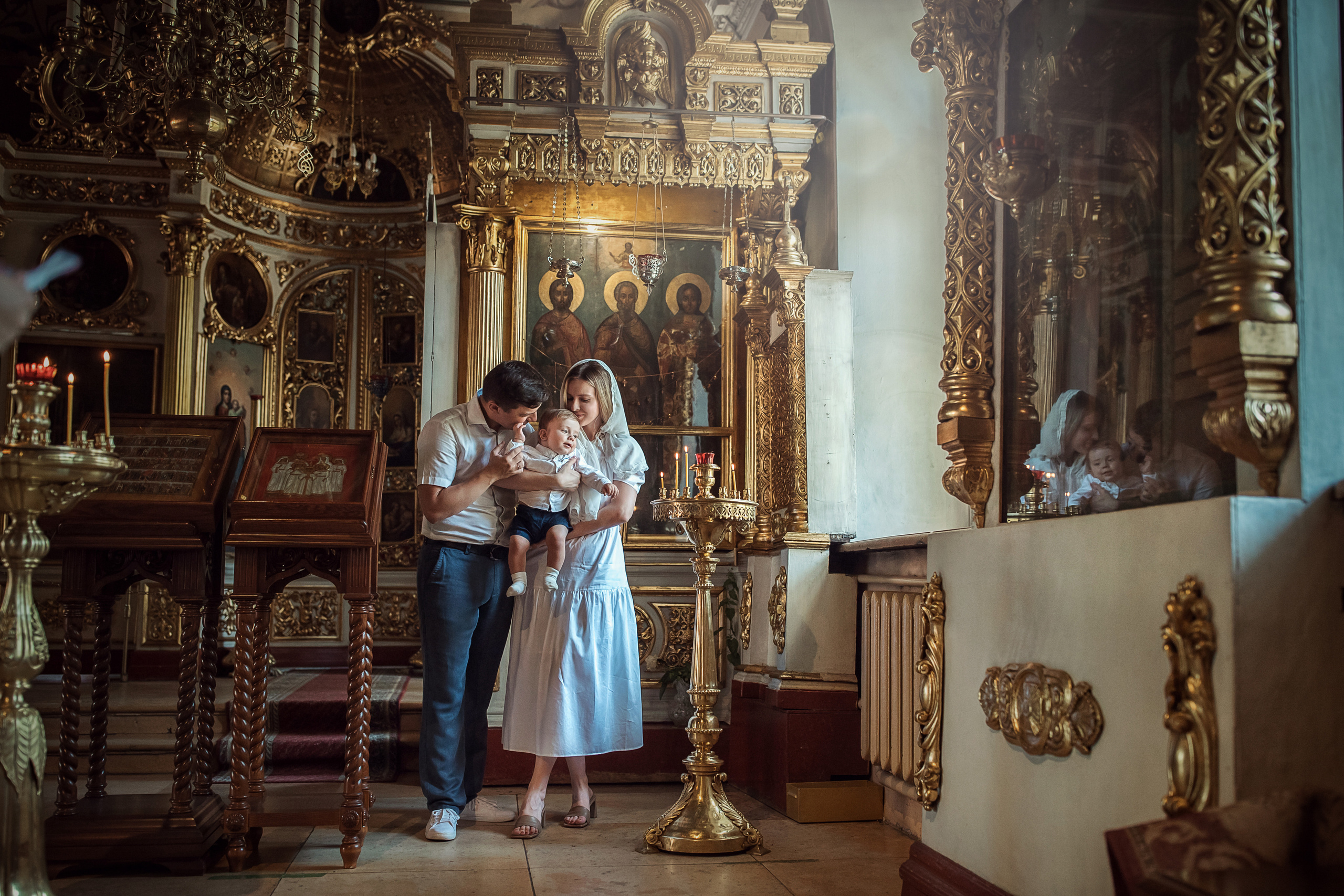 Крещение Матвей. Гипнопсихолог, женский фотограф Ольга Парфентьева (Васанти)