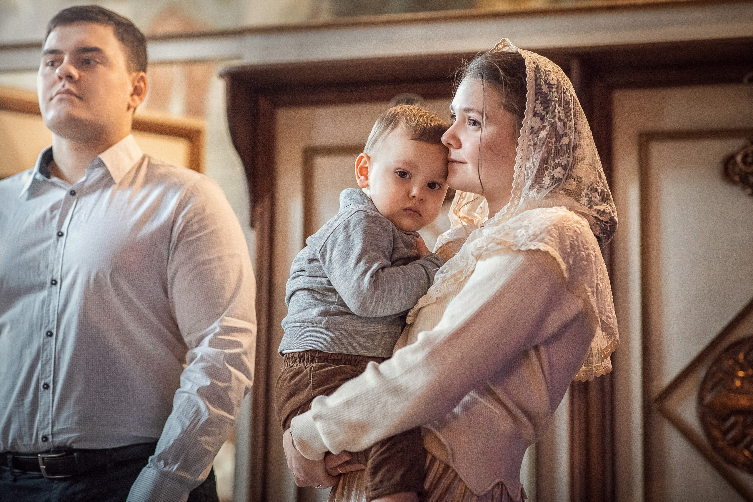 Крещение Дима. Гипнопсихолог, женский фотограф Ольга Парфентьева (Васанти)
