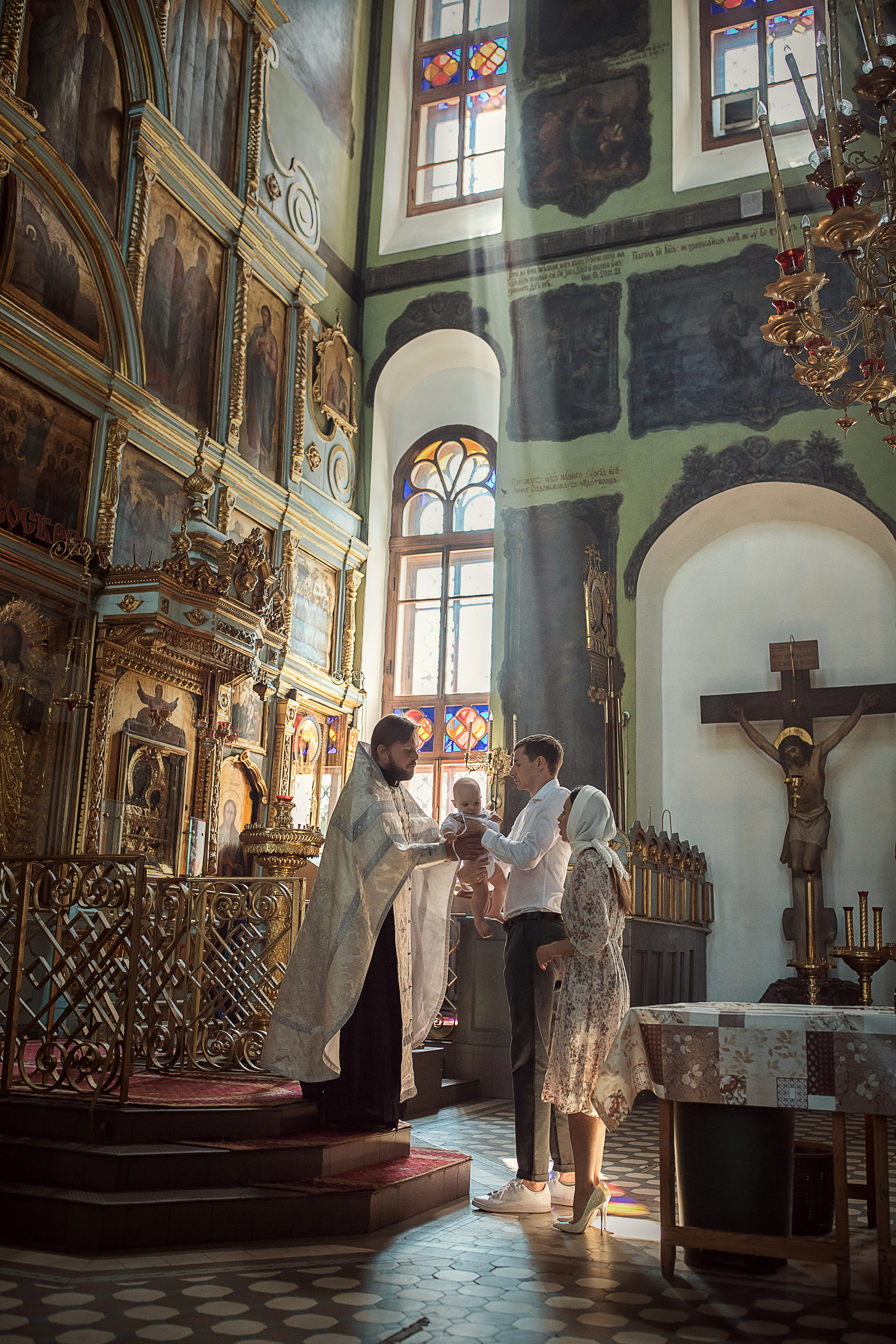 Крещение Нестор. Гипнопсихолог, женский фотограф Ольга Парфентьева (Васанти)