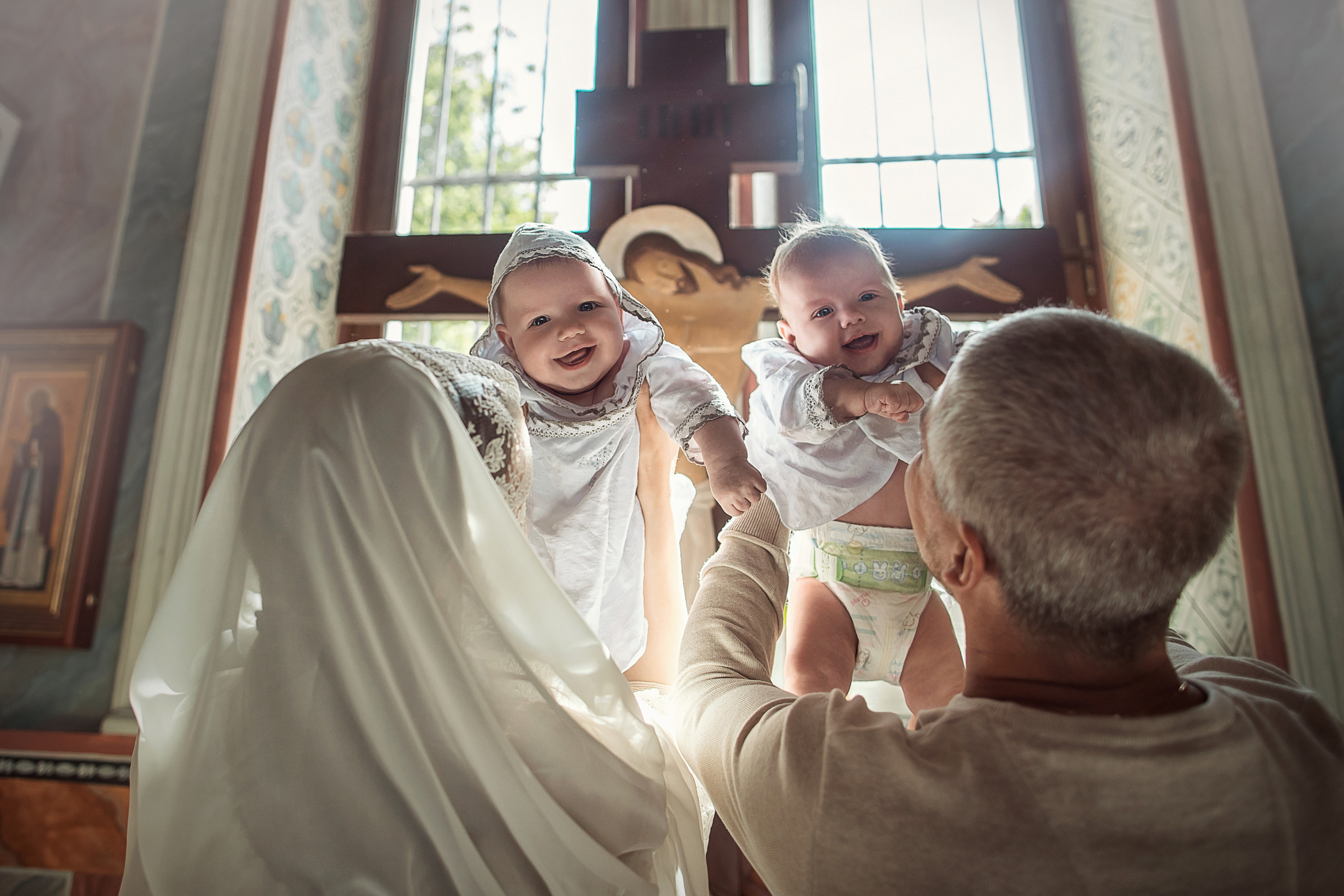 Крещение Иша и Лева. Гипнопсихолог, женский фотограф Ольга Парфентьева (Васанти)