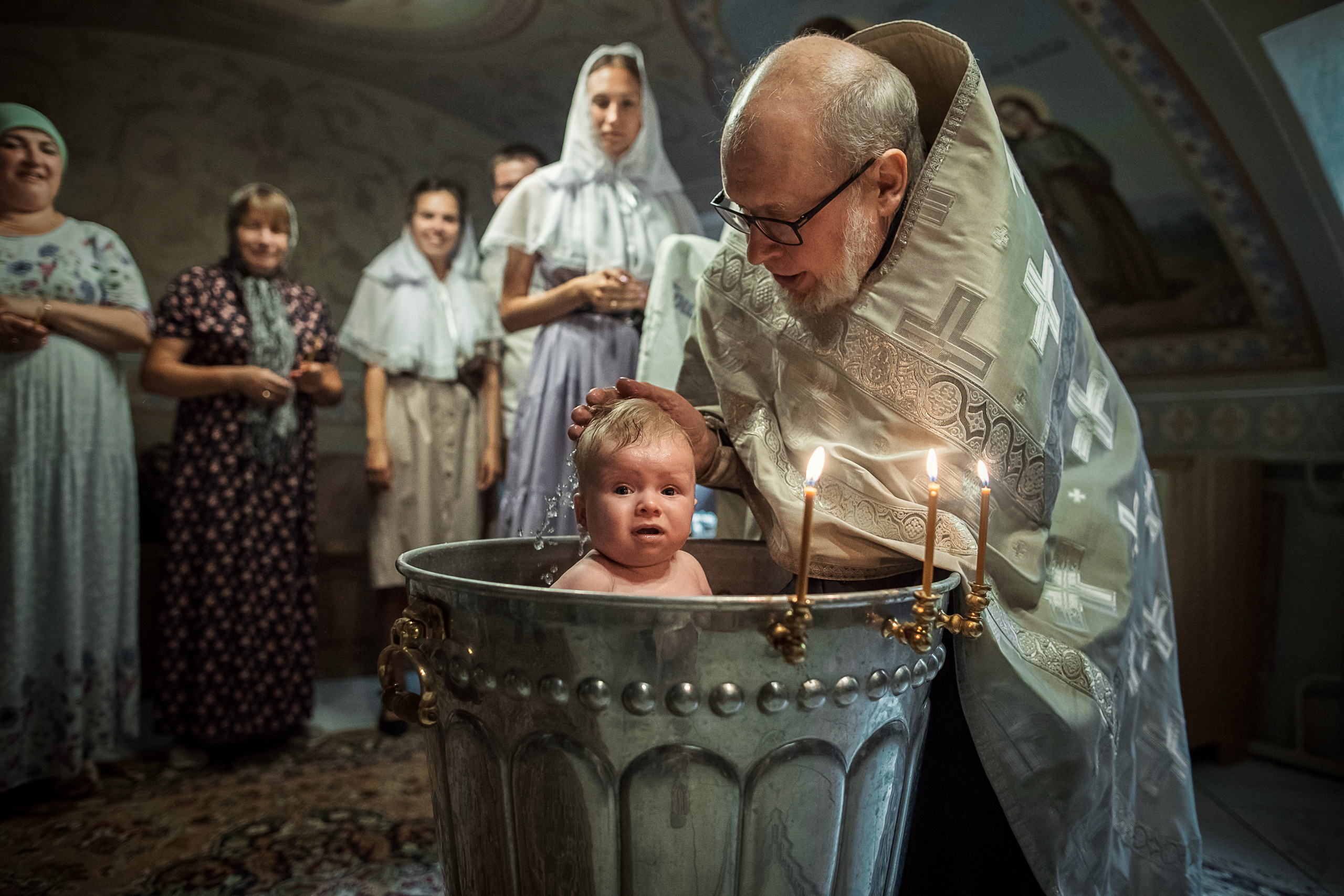 Крещение Гриша. Гипнопсихолог, женский фотограф Ольга Парфентьева (Васанти)