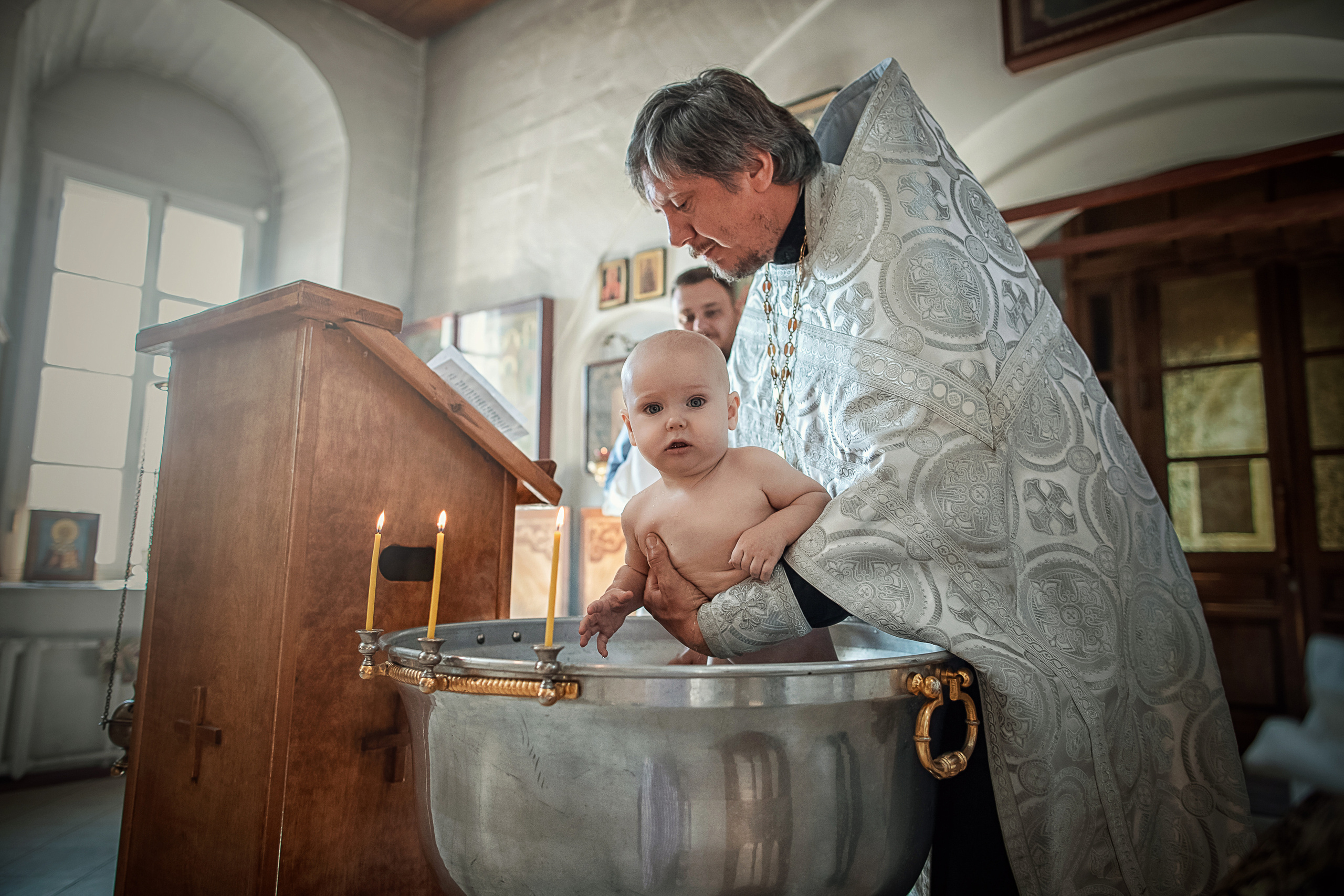 Крещение Даниил. Гипнопсихолог, женский фотограф Ольга Парфентьева (Васанти)